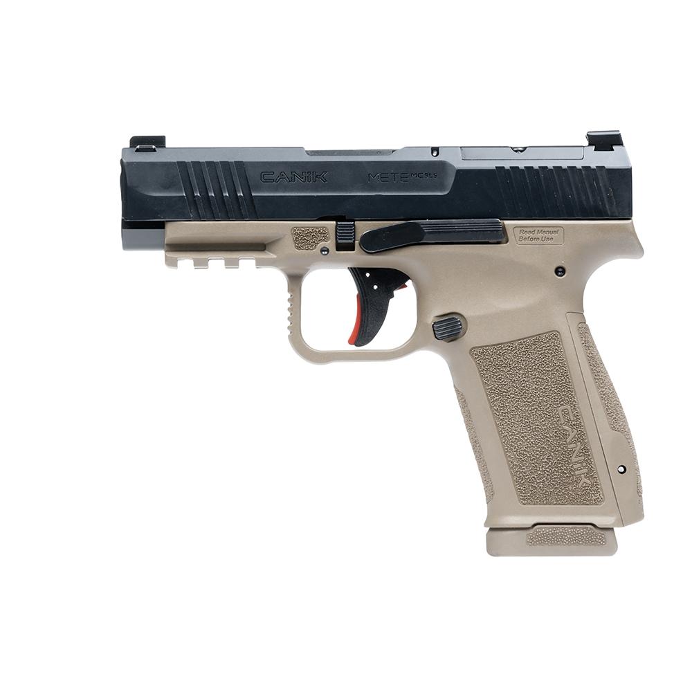 Canik Mete MC9LS 9MM 17+1 Black Slide / Fde Frame