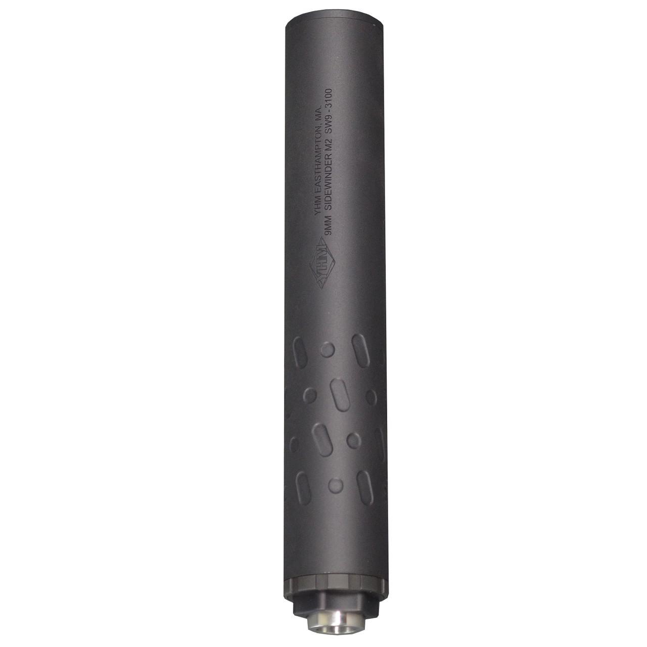 Yhm Sidewinder M2 9MM Suppressor 1/2-28 Matte Black