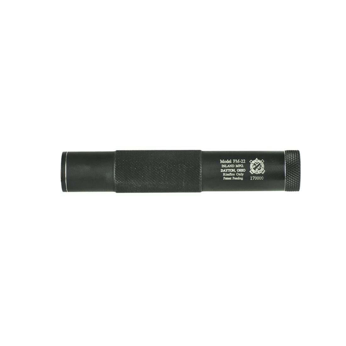 Inland PM-22 .22LR Suppressor With Polymer Baffle System