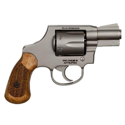 Rock Island M206 Spurless .38 Special Revolver 6-ROUND Matte Nickel