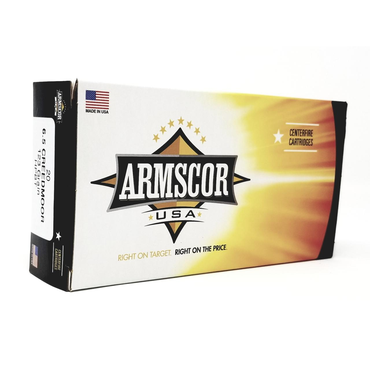 Armscor 6.5 Creedmoor 123 Gr. Hpbt Ammo - 20 Rounds