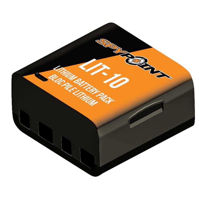 Spypoint LIT-10 Lithium Battery Pack and Charging Cord