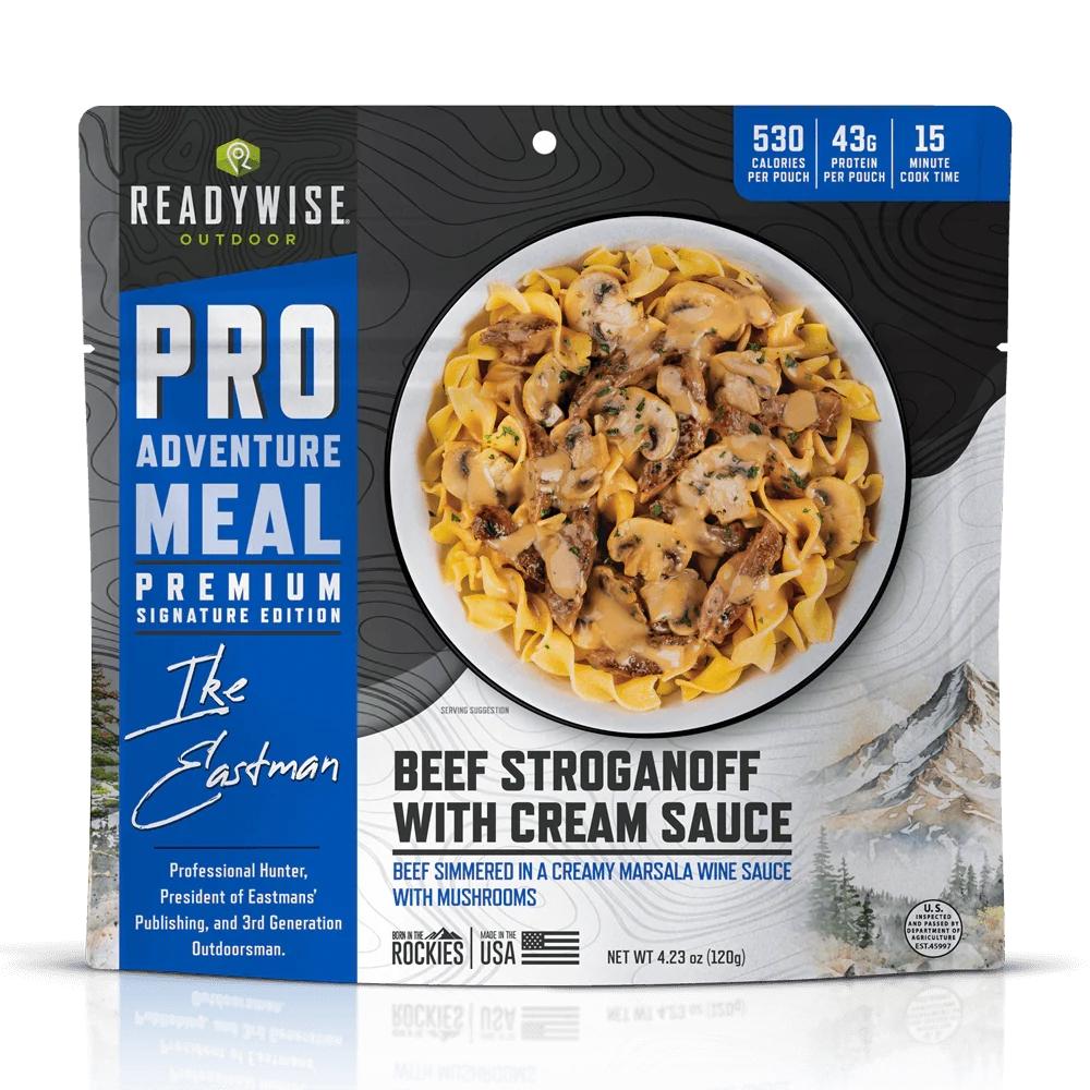 Readywise Beef Stroganoff Freeze Dried Meal Single Pouch