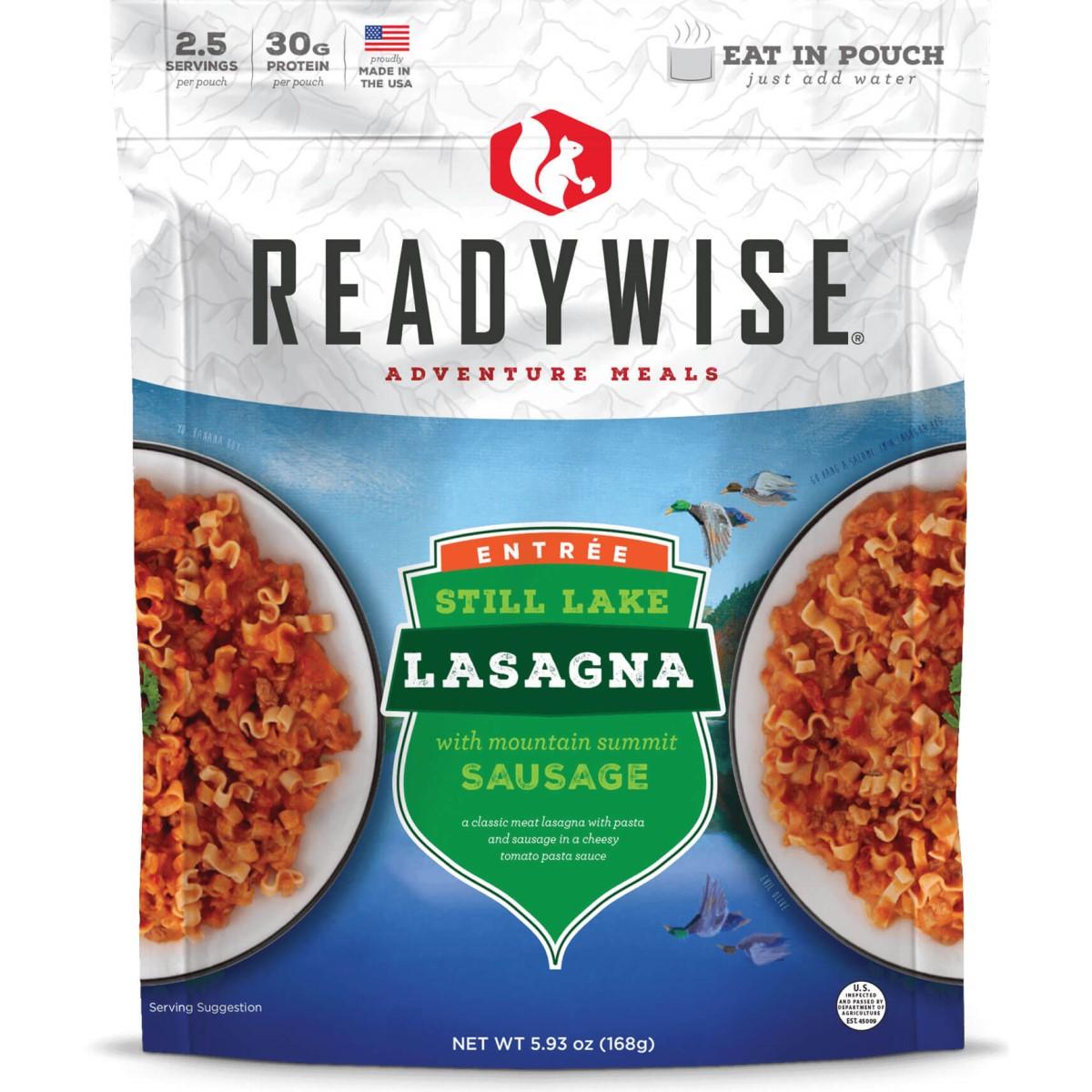 Readywise Still Lake Lasagna With Sausage