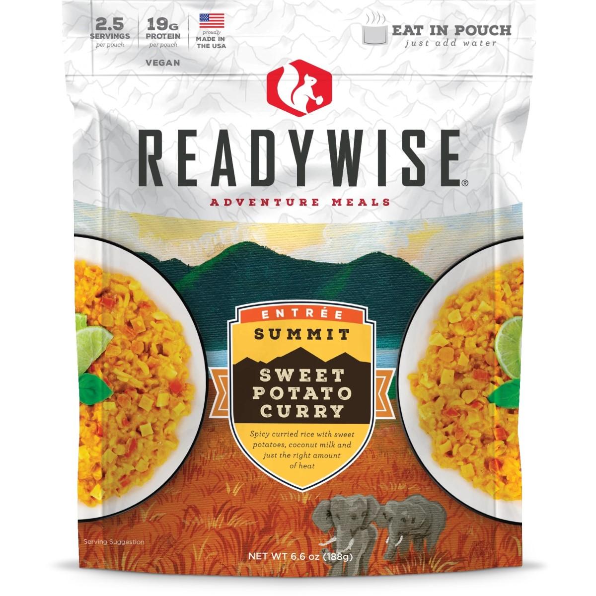 Readywise Summit Sweet Potato Curry - 2.5 Servings