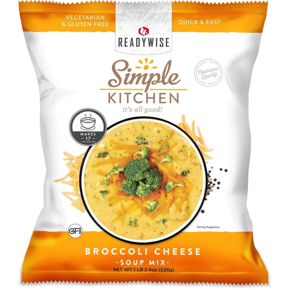 Readywise Cheddar Broccoli Soup Single Pouch - 17 Servings