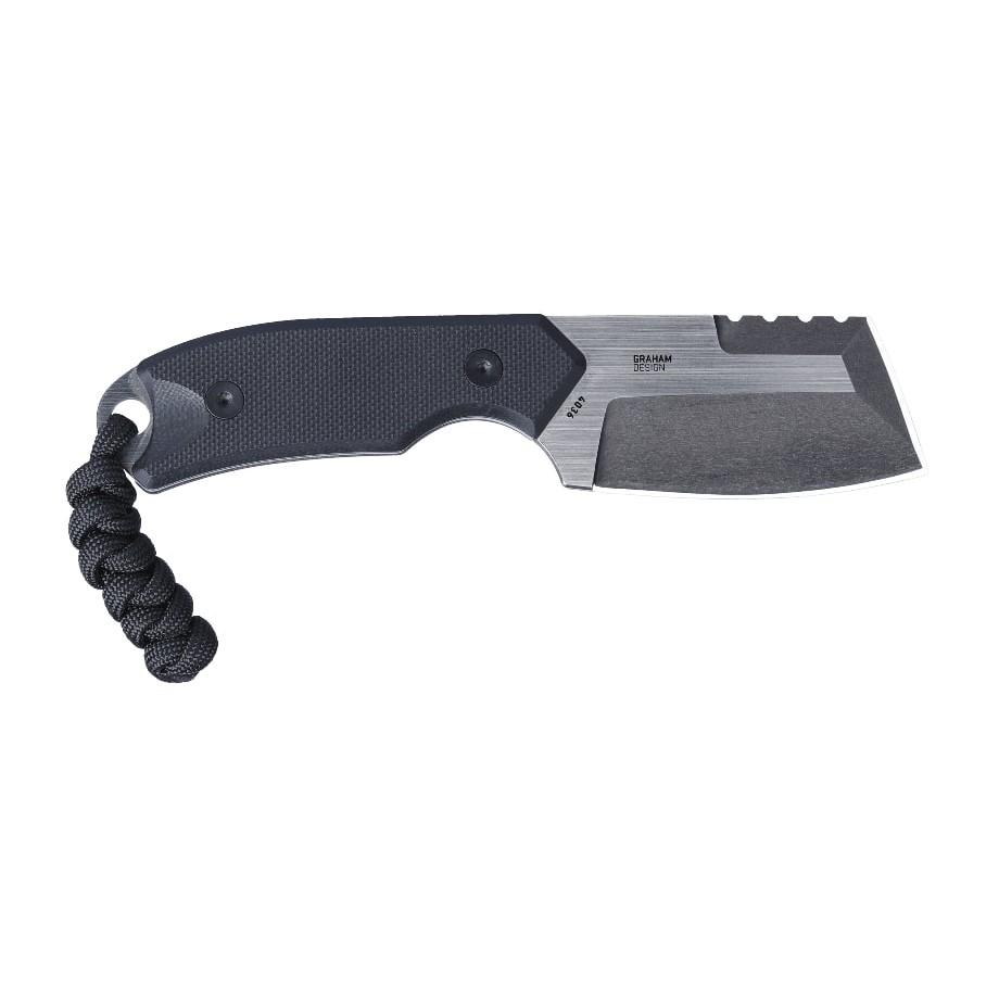 Crkt Razel Compact Fixed Blade Knife 2.32 D2 Steel Black G10