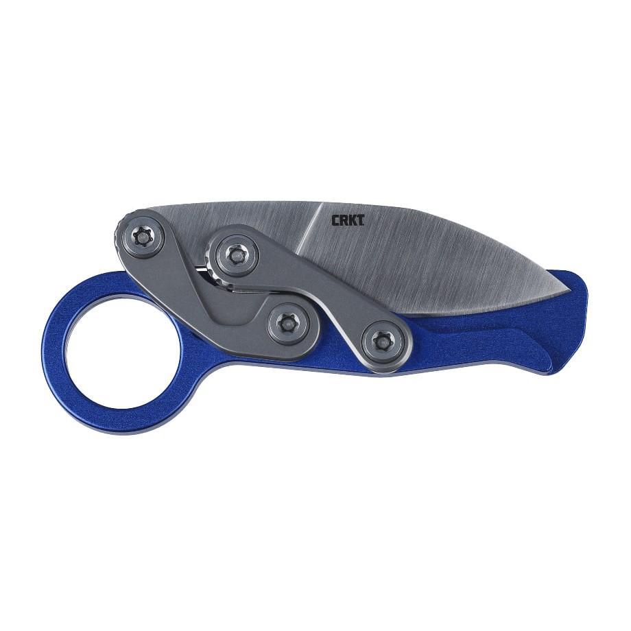 Crkt Provoke Edc Folding Knife 2.56 Plain Edge Blue