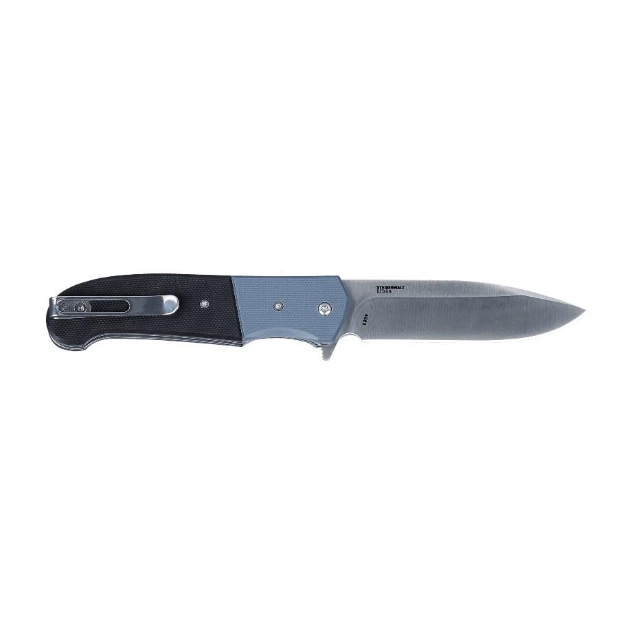 Crkt Ignitor 6880 3.48 Folding Knife Silver/black G10
