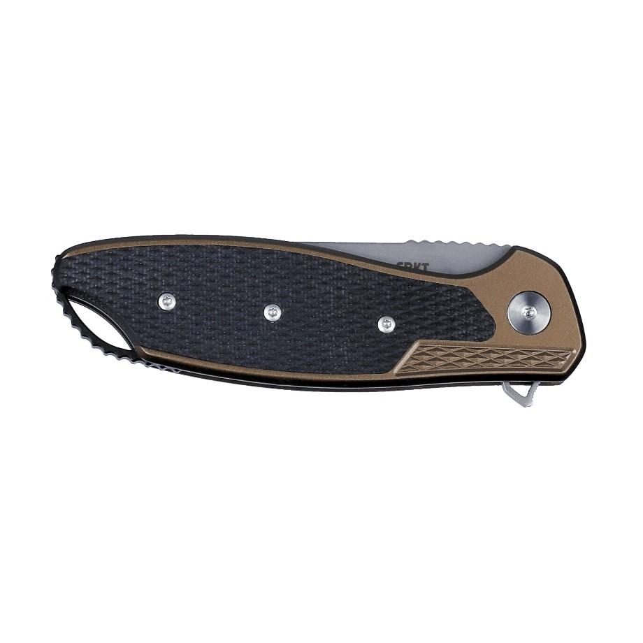Crkt Jake K360GXP 3.32 Drop Point Knife Od Green - Image 4