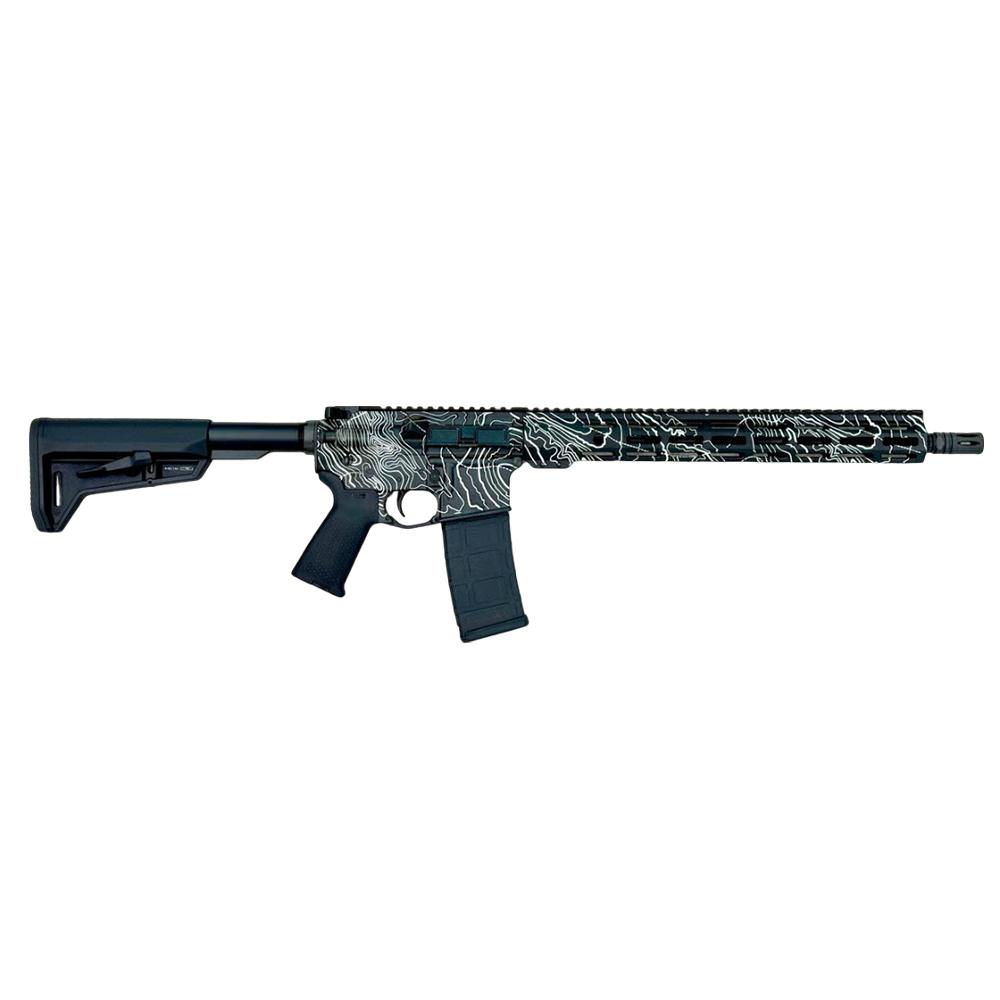 Shark Coast Tactical AR-15 5.56 16 30RD Topography