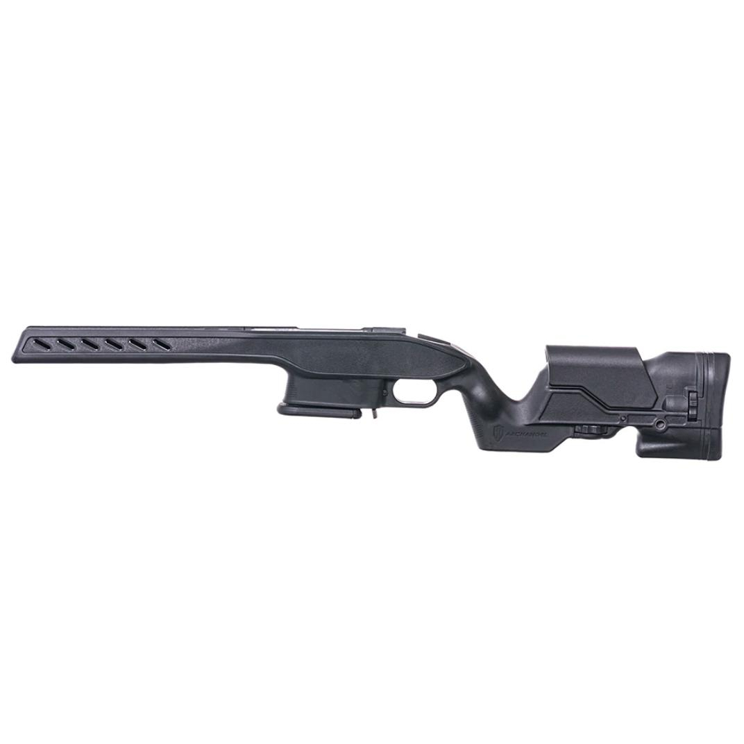 Archangel Precision Elite Stock for Savage M10/11 - Black Polymer