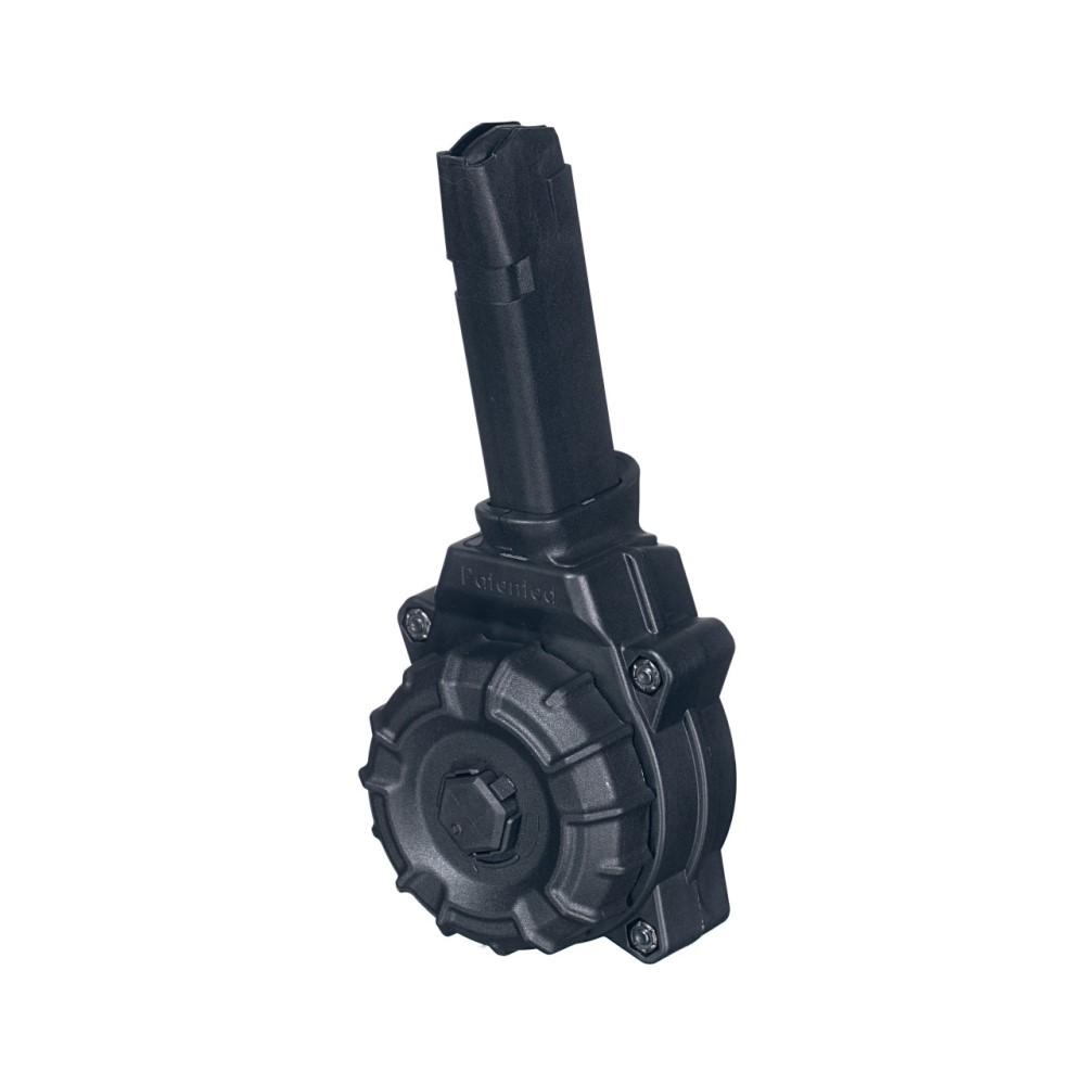 Promag Glock 48 43X 9MM 30 Rd Drum Black Polymer Magazine