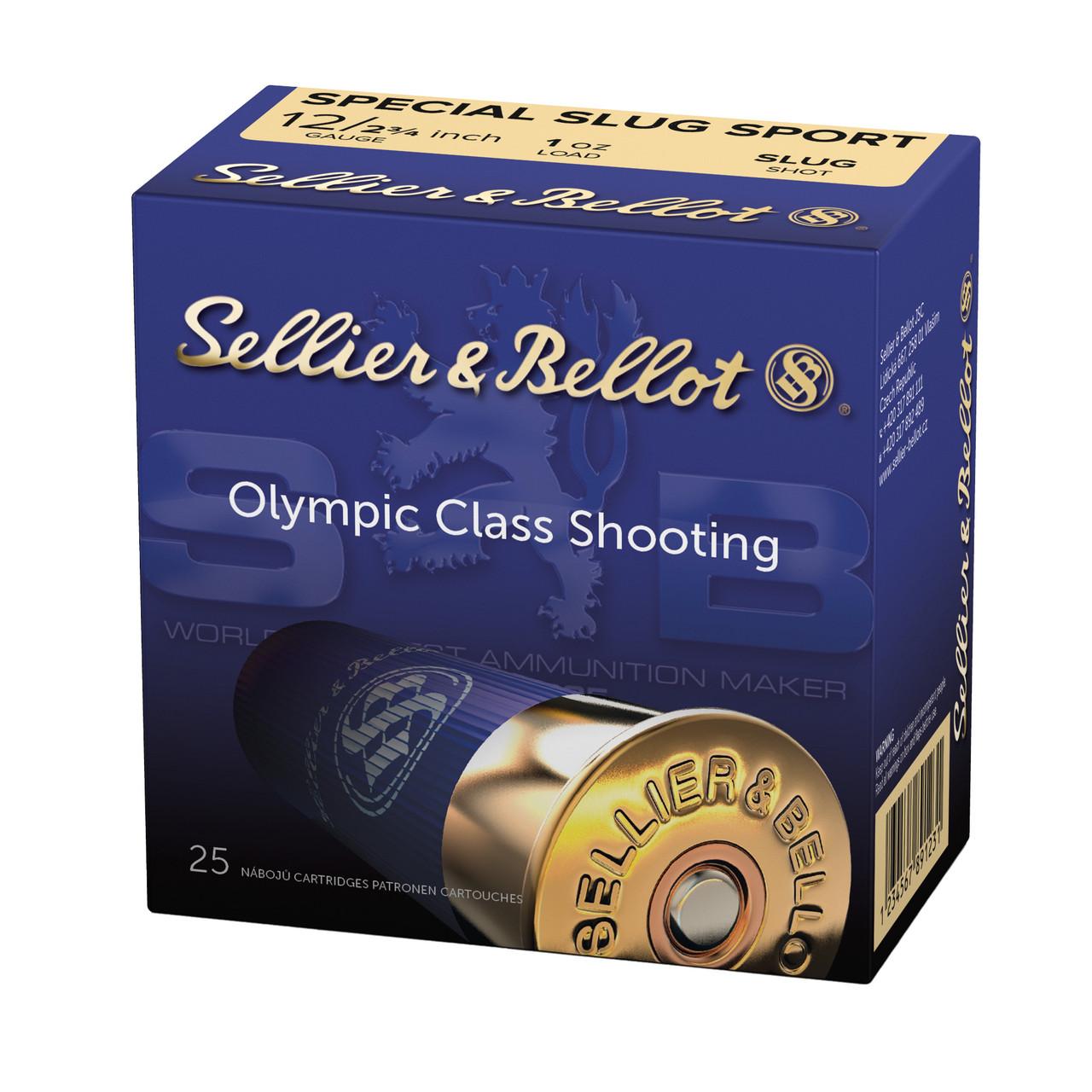 Sellier & Bellot 12GA Special Slug 2-3/4 1 Oz 25 Rounds