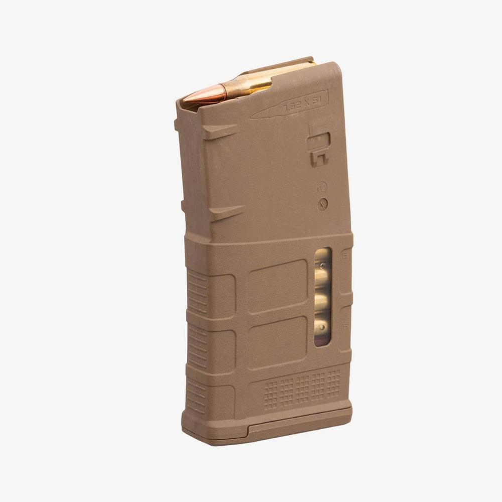 Magpul Pmag 20 Lr/sr Gen M3 Window .308 20RD Coyote Tan