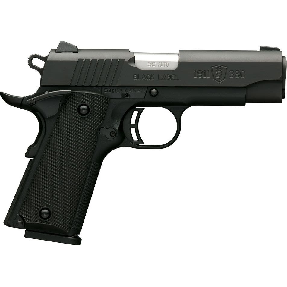 Browning 1911-380 Compact 380 Acp 8+1 Black