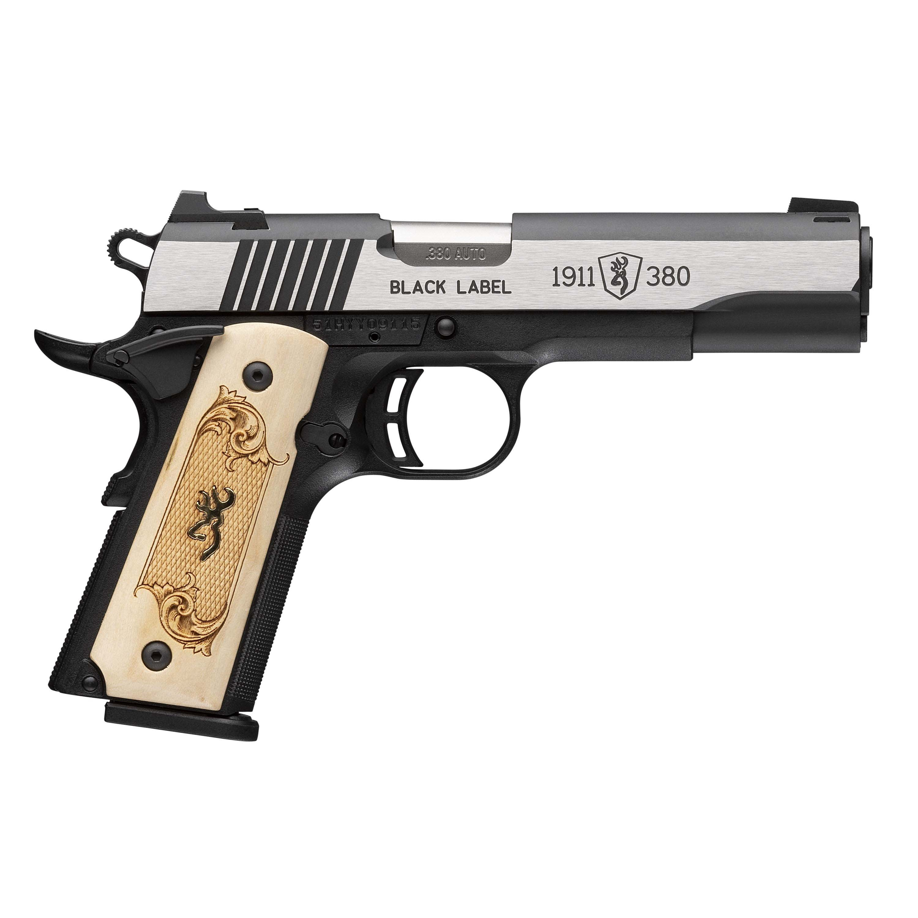 Browning 1911-380 Black Label 380ACP 10+1 Semi-automatic Pistol