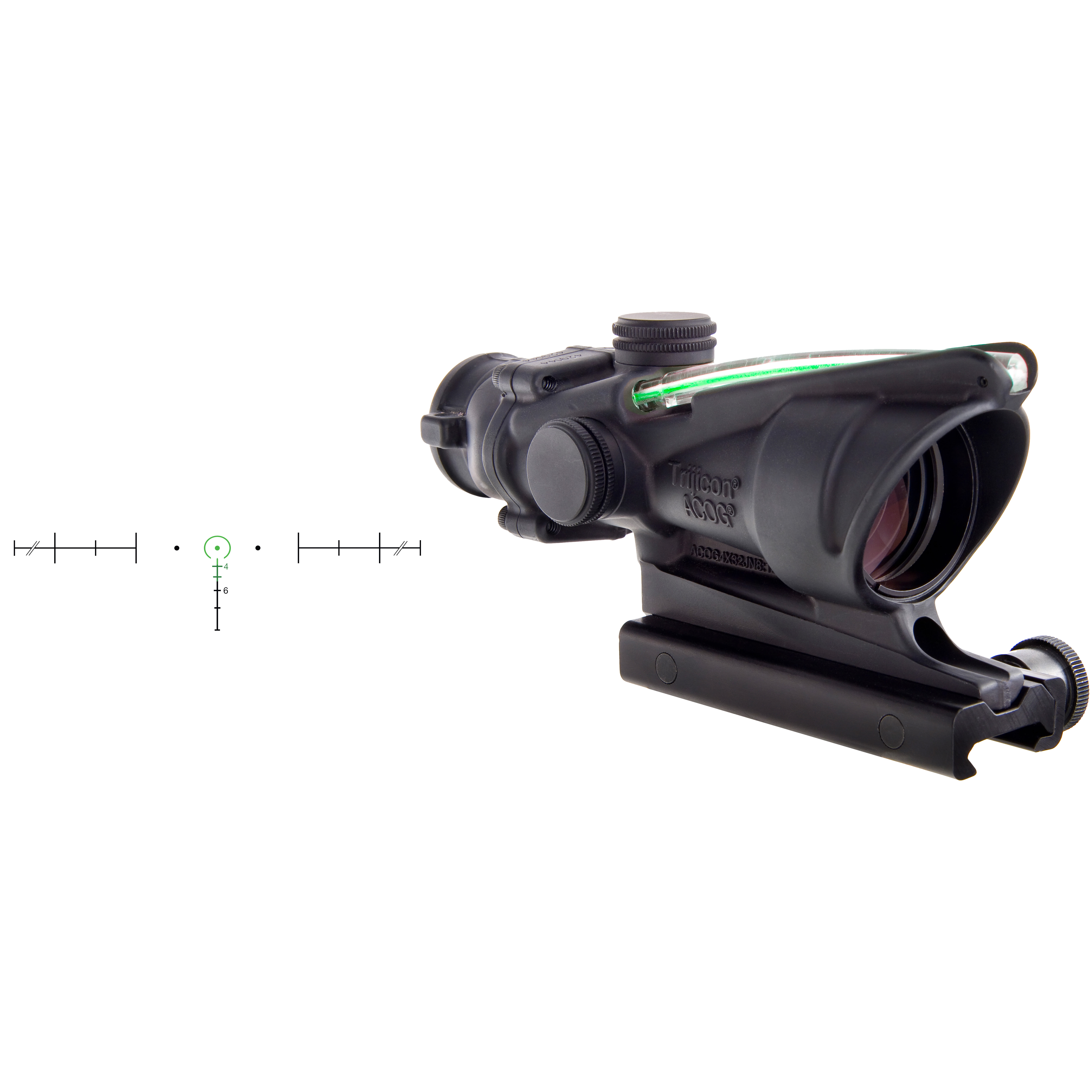 Trijicon Acog 4X32 Green Horseshoe Dot .223