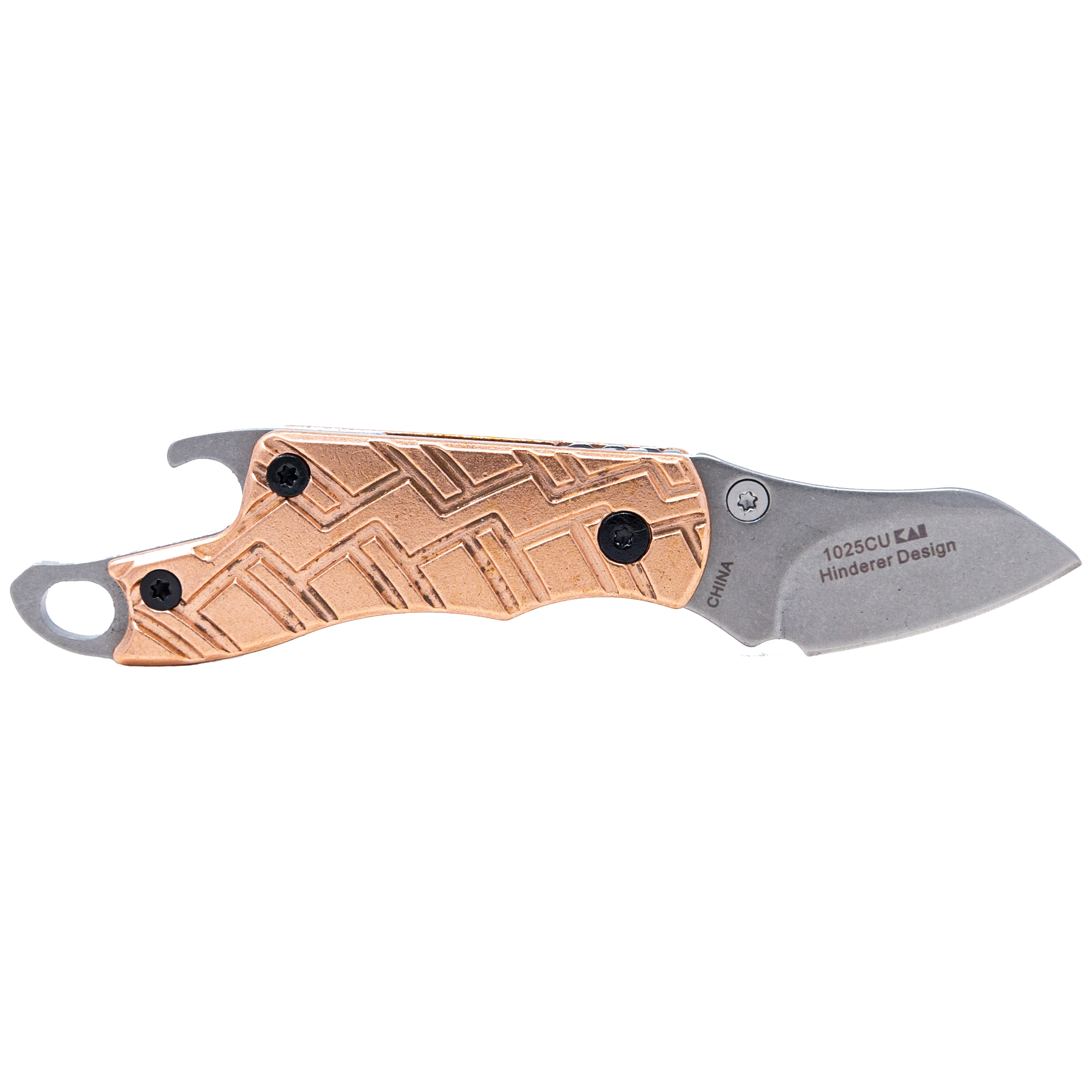 Kershaw Cinder 1.40 Folding Knife With Copper Handle