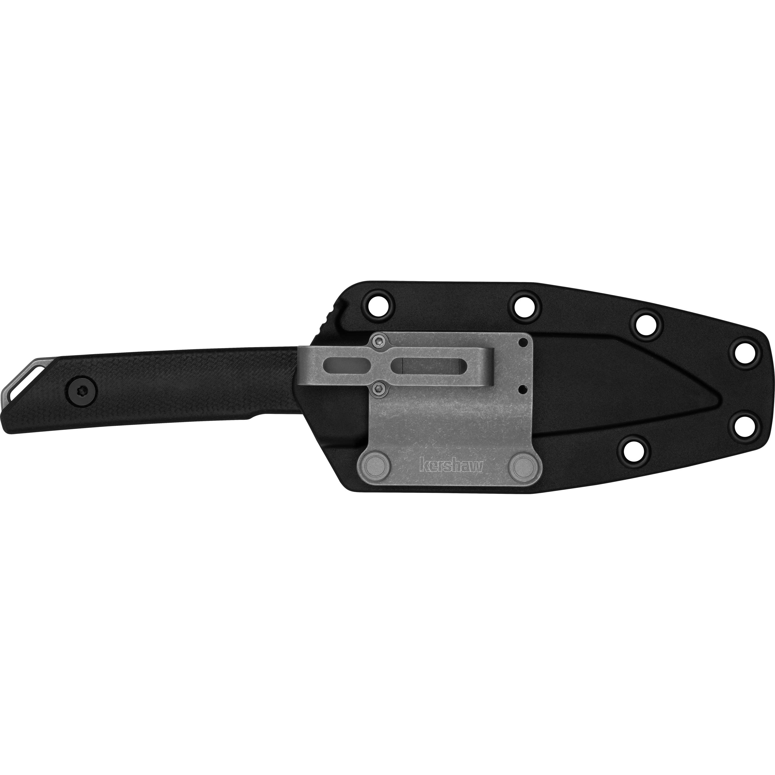 Kershaw Mini Iridium Fixed Blade Knife 3.1 Reverse Tanto - Image 2