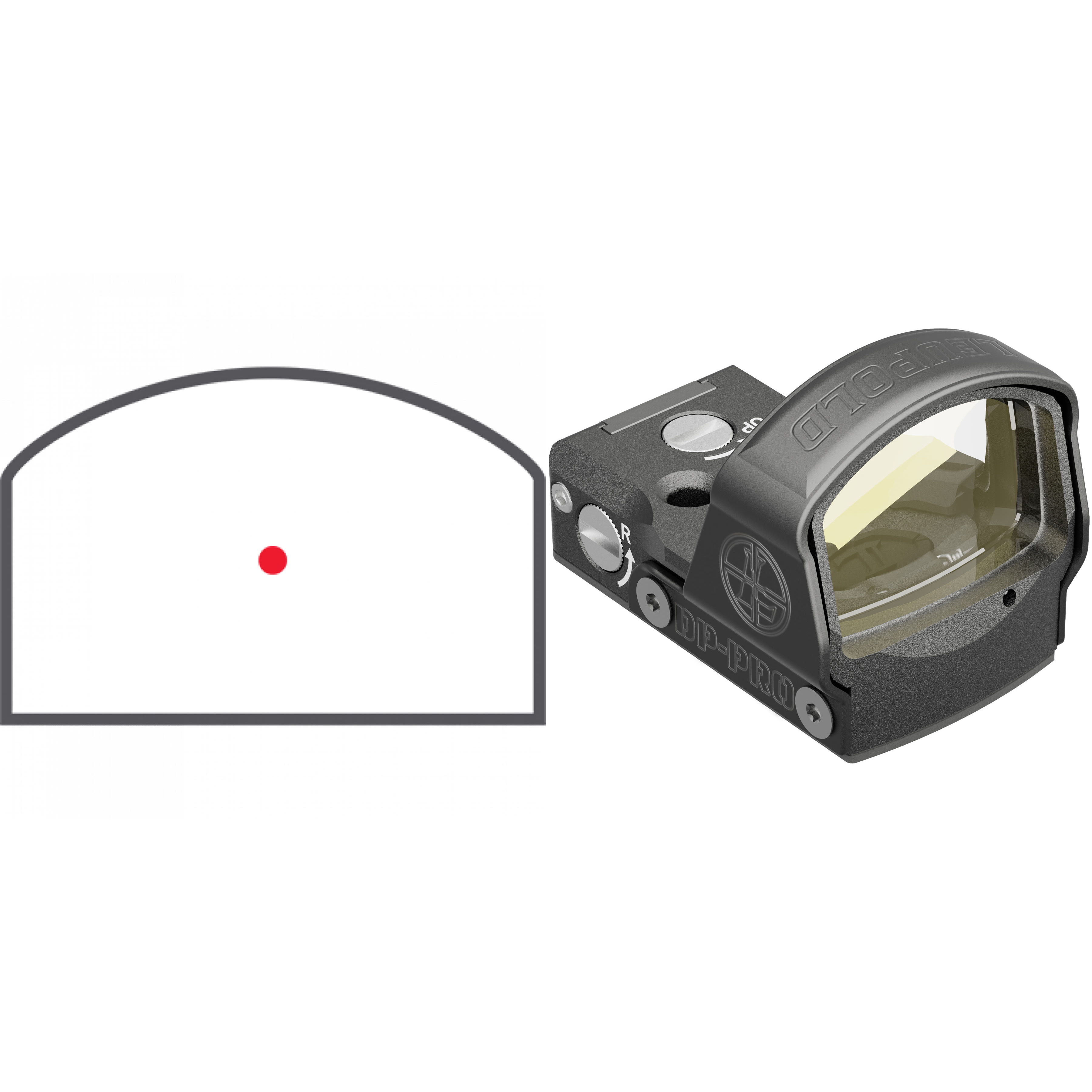 Leupold Deltapoint Pro Reflex Sight 2.5 Moa Dot Matte Black