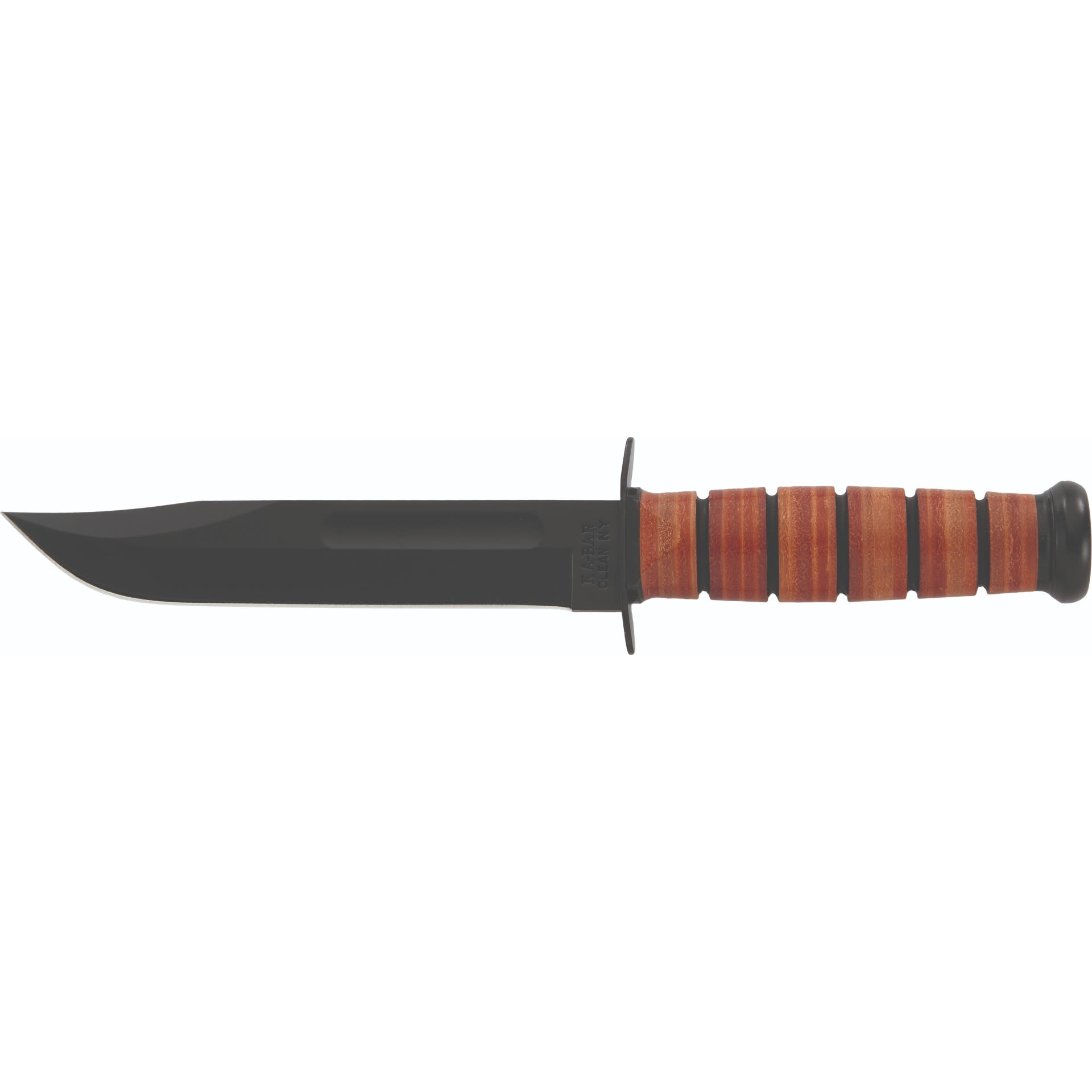Ka-bar Us Army Fighting/utility Knife 11.875 Oal 7 Clip Point Blade
