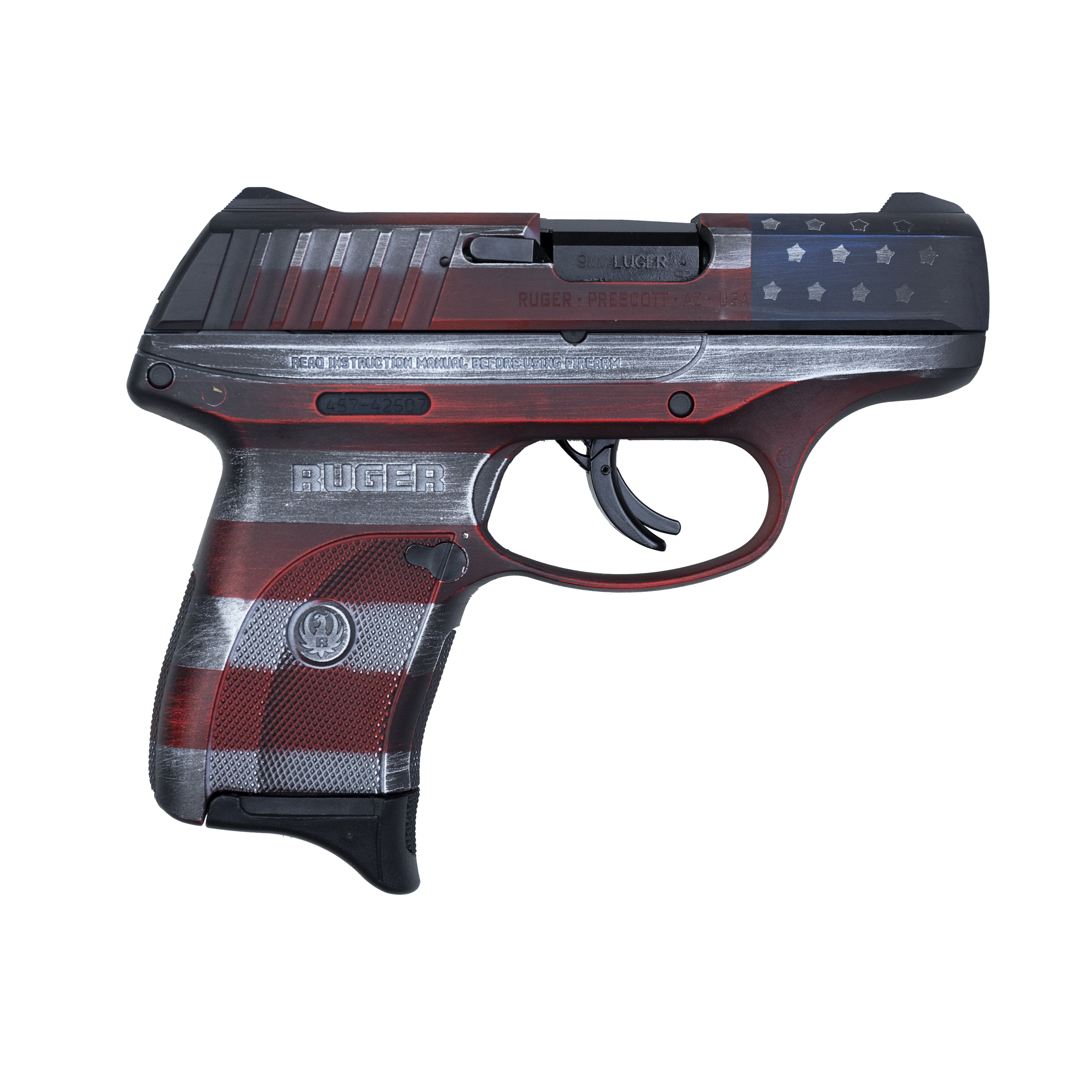Rug EC9S 9MM Pst B 7RD Flag De