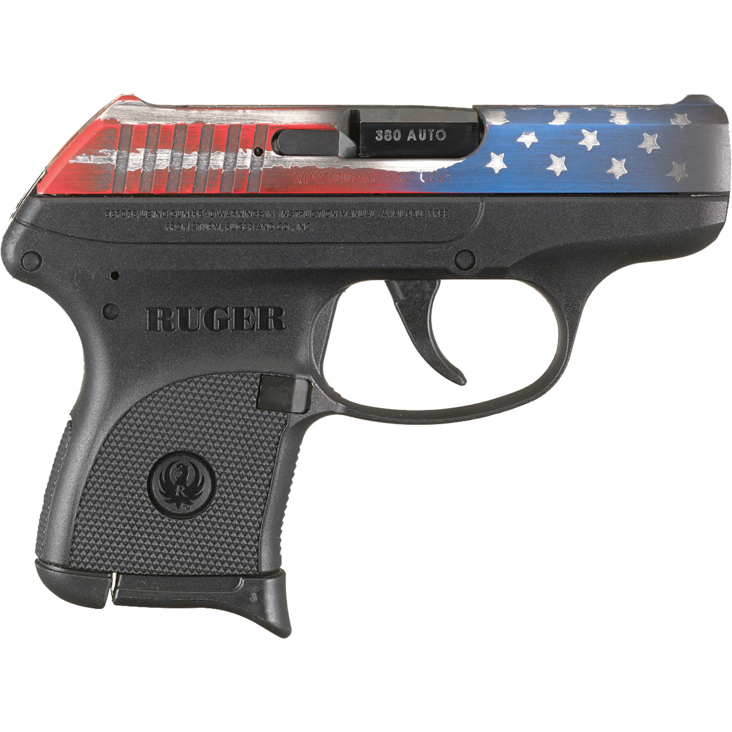 Ruger Lcp 380 Acp 6+1 American Flag Cerakote