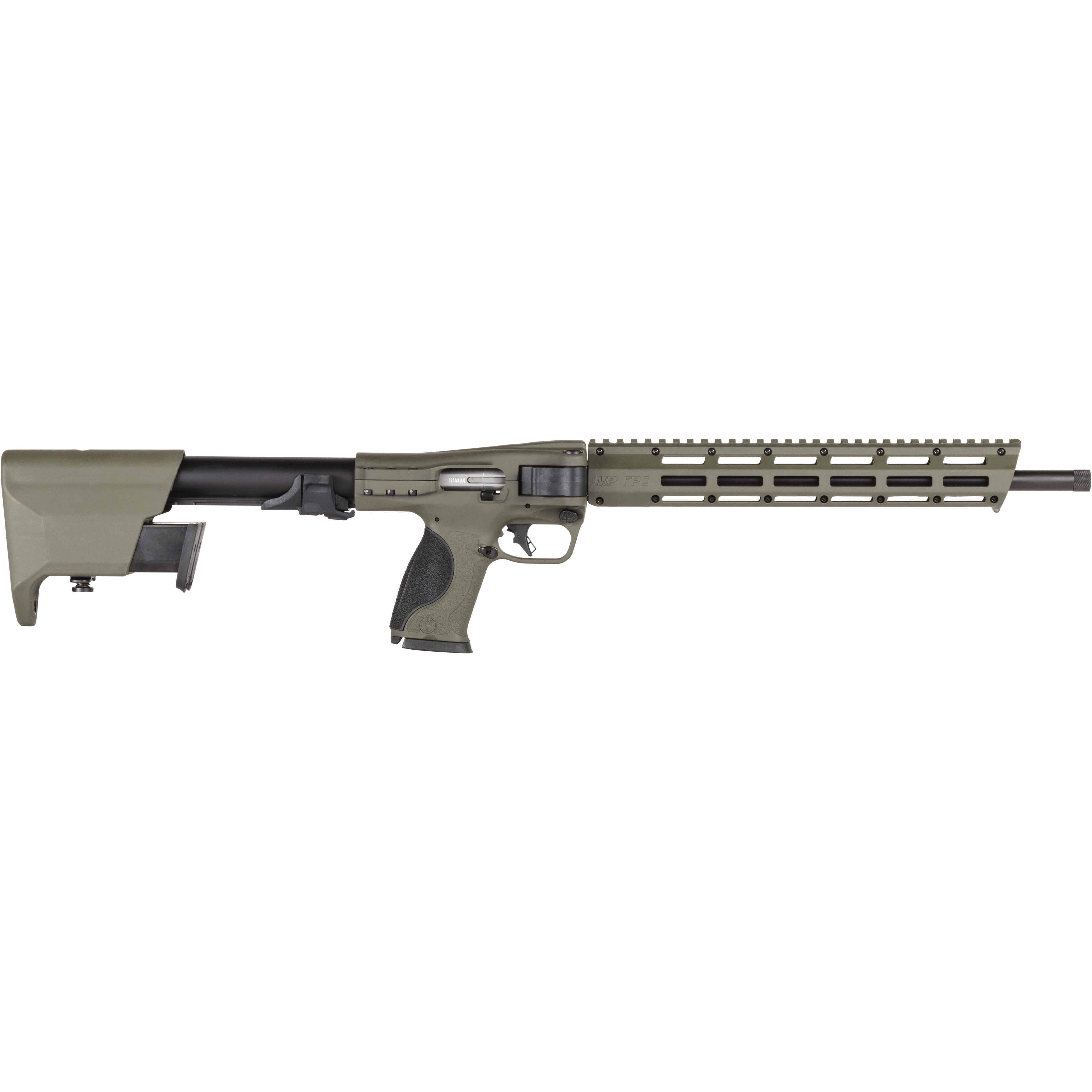Smith & Wesson M&p Fpc 10MM 16.25 15RD Odg Folding Carbine