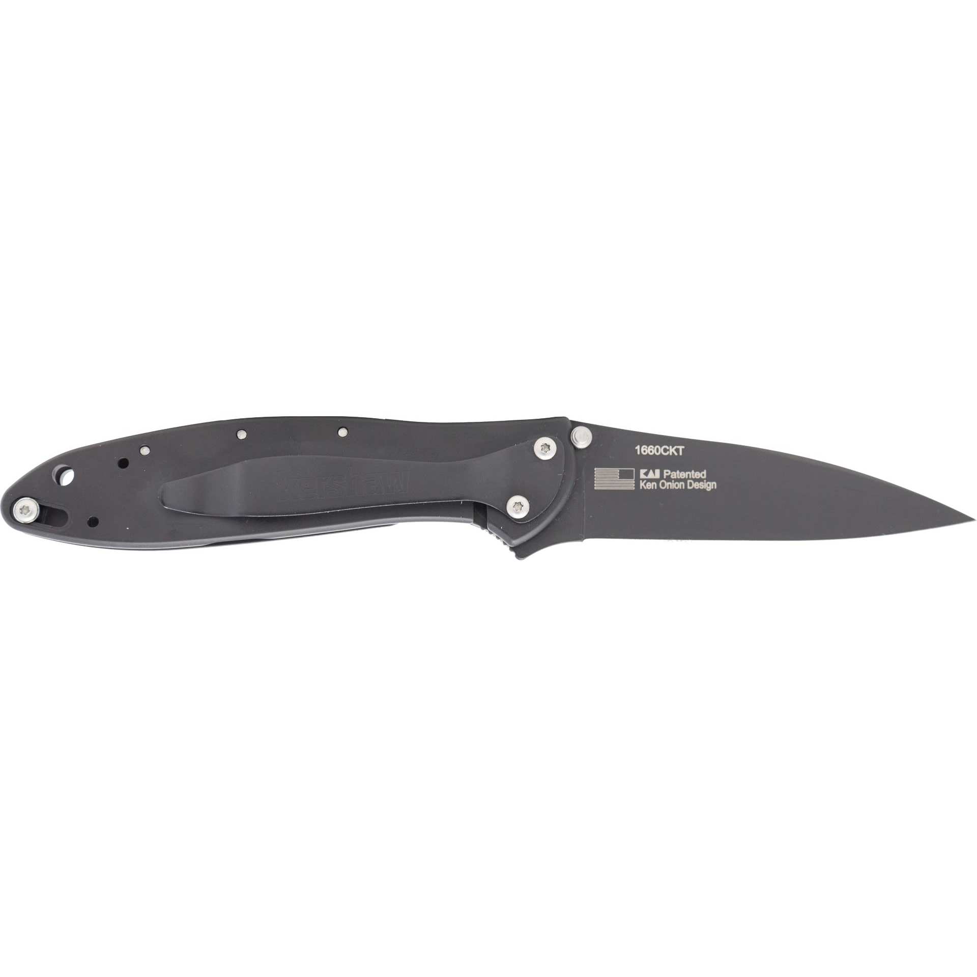 Kershaw Leek Assisted Opening Knife 3 Black