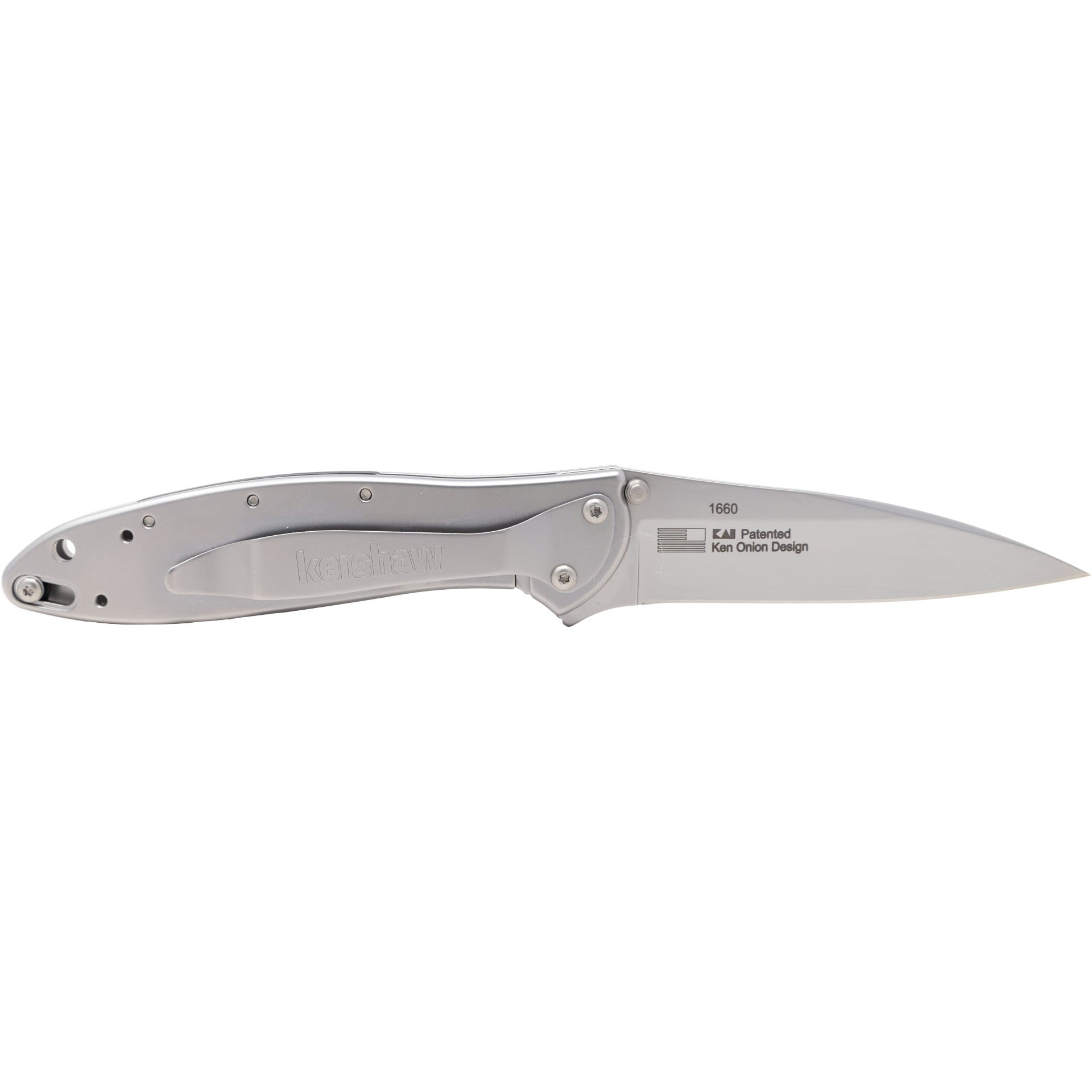 Kershaw Leek Assisted Opening Knife 3 Silver