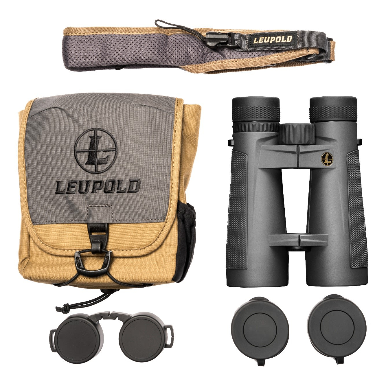 Leupold BX-5 Santiam Hd 12X50 Binoculars - Shadow Gray