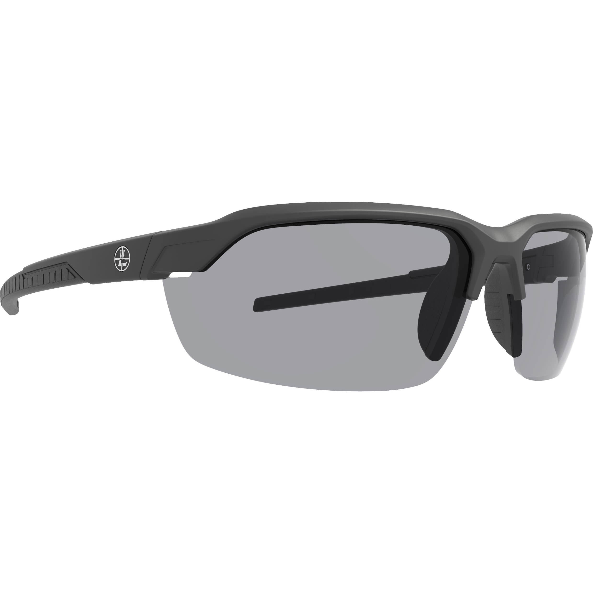 Leupold Tracer Eyewear Matte Black Shadow Gray With Yellow & Clear Lenses