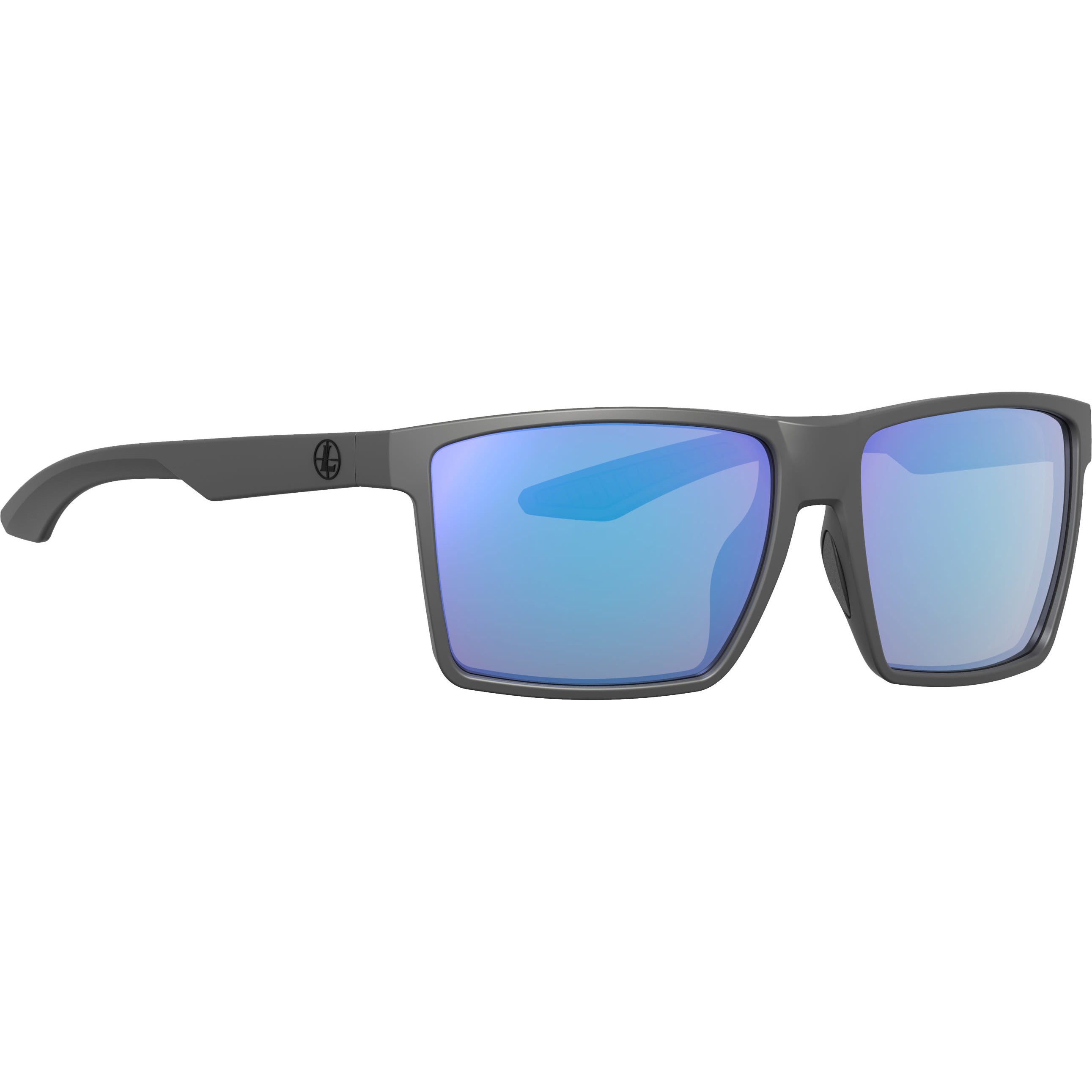 Leupold Desoto Performance Eyewear Dark Gray Blue Mirror Sunglasses