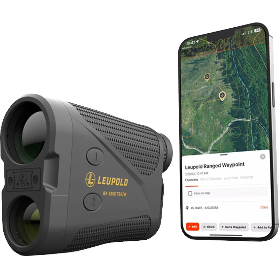 Leupold RX-5000 Tbr/w Rangefinder Black