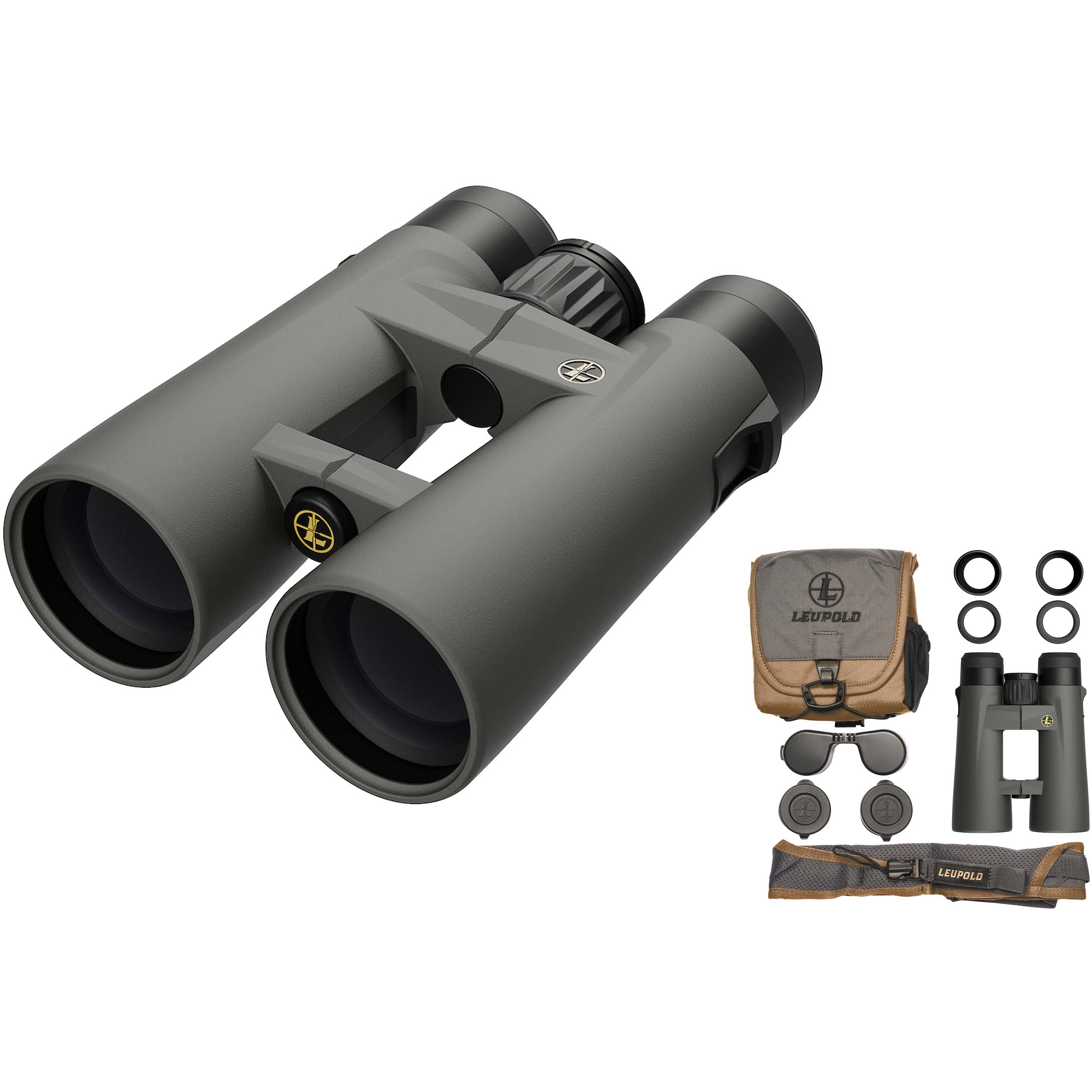 Leupold BX-4 Pro Guide Hd Gen 2 12X50MM Binoculars Shadow Gray