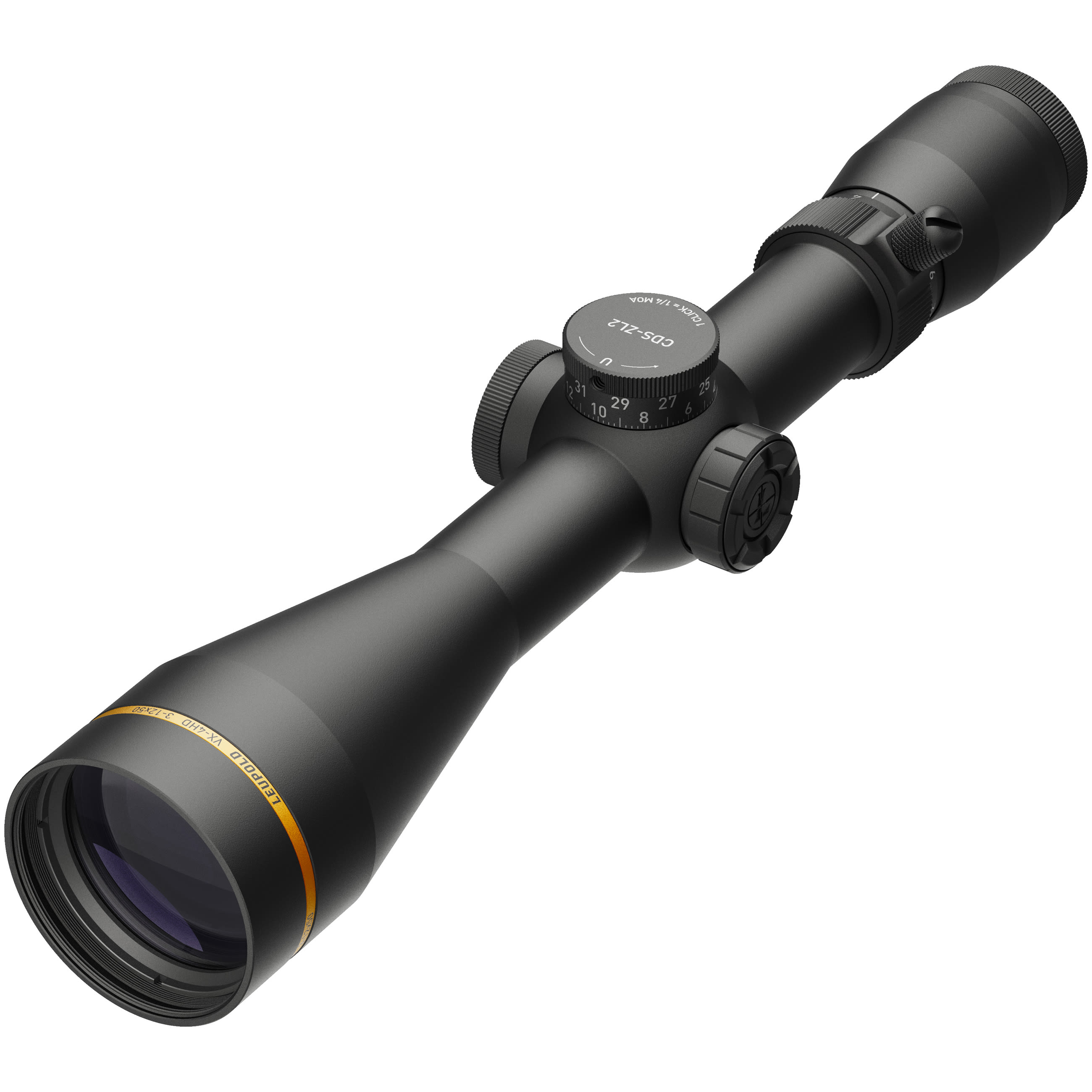 Leupold VX-4HD Scope 3-12X50 30MM Matte CDS-ZL2 Illum Firedot Twilight Hunter - Image 8
