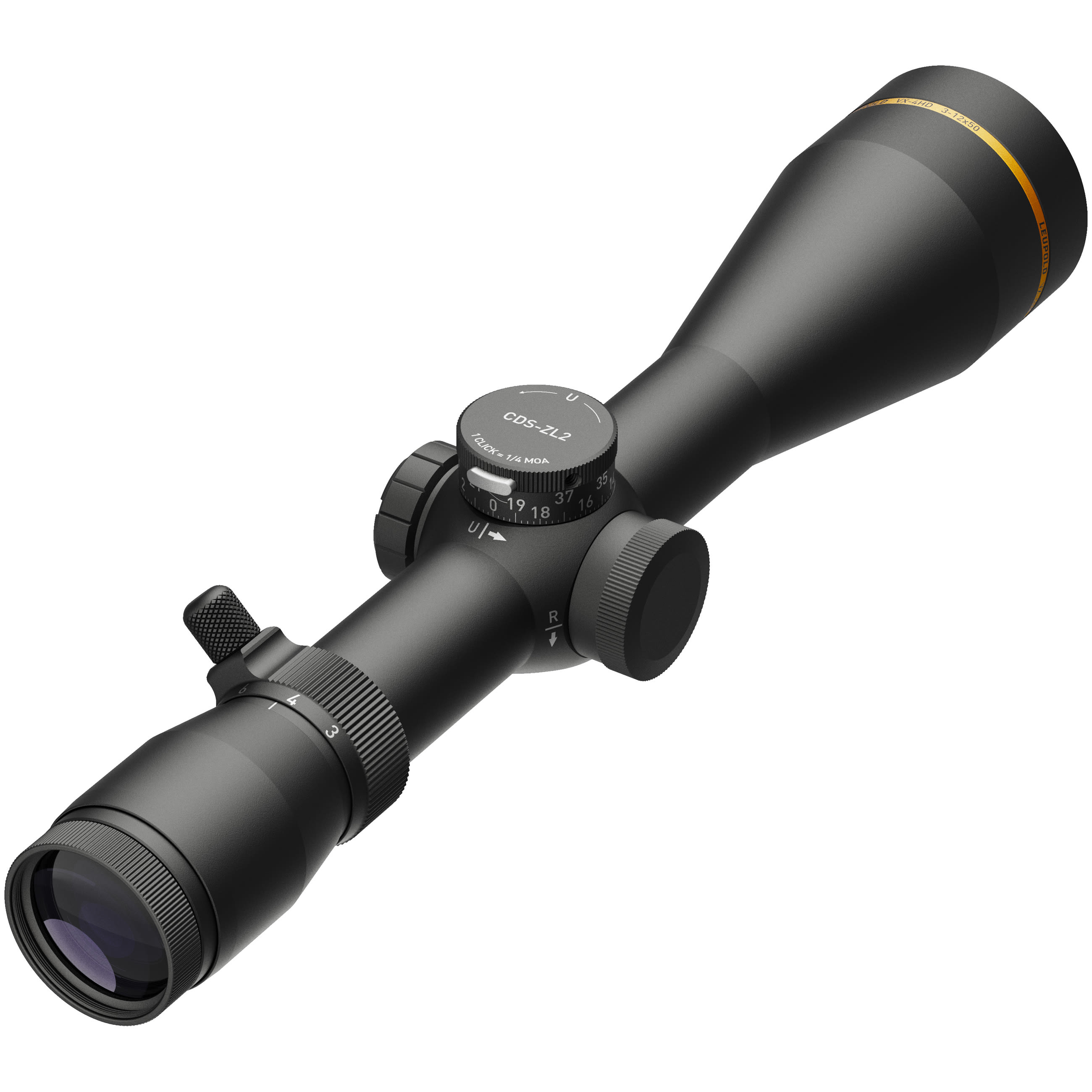 Leupold VX-4HD Scope 3-12X50 30MM Matte CDS-ZL2 Illum Firedot Twilight Hunter - Image 9