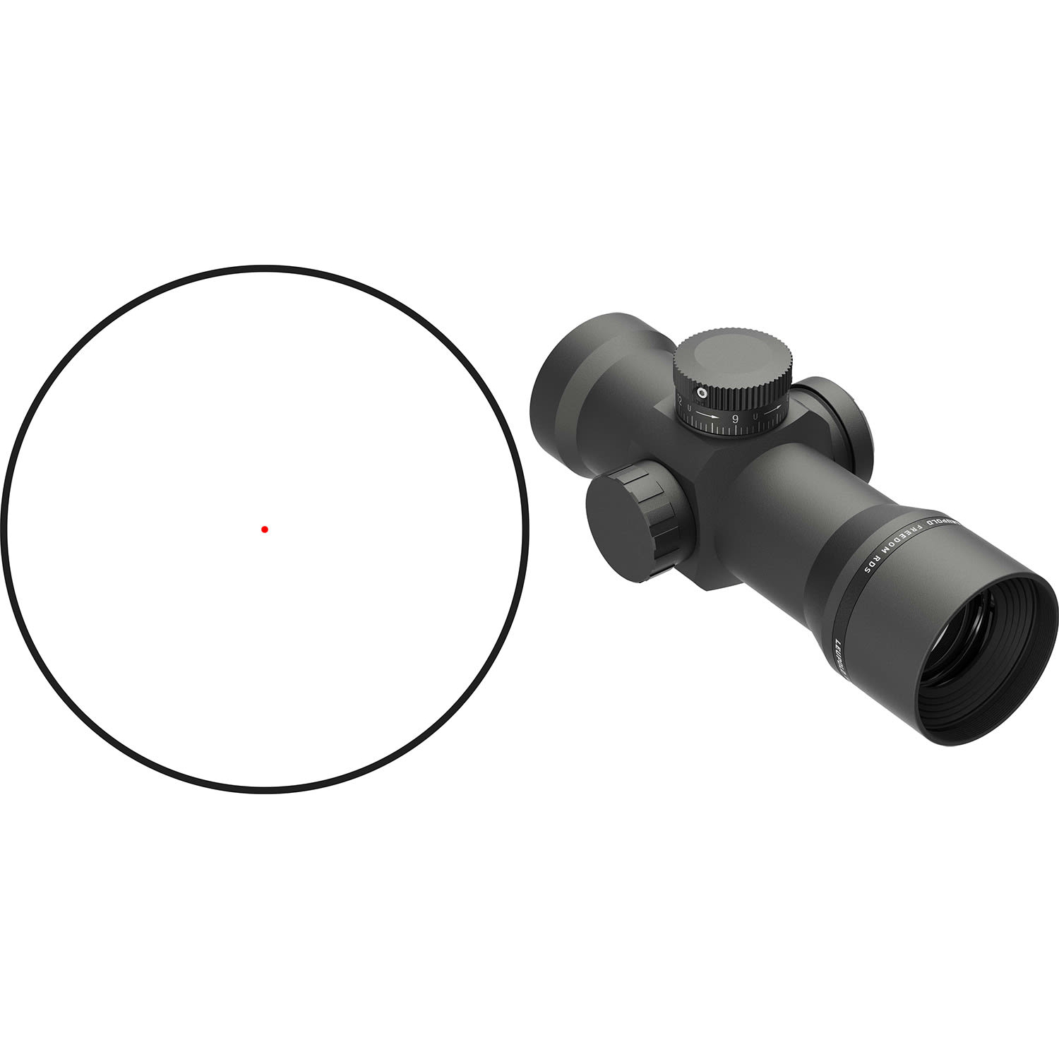 Leupold Freedom Red Dot Sight 1X34MM Muzzleloader 1 Moa Dot