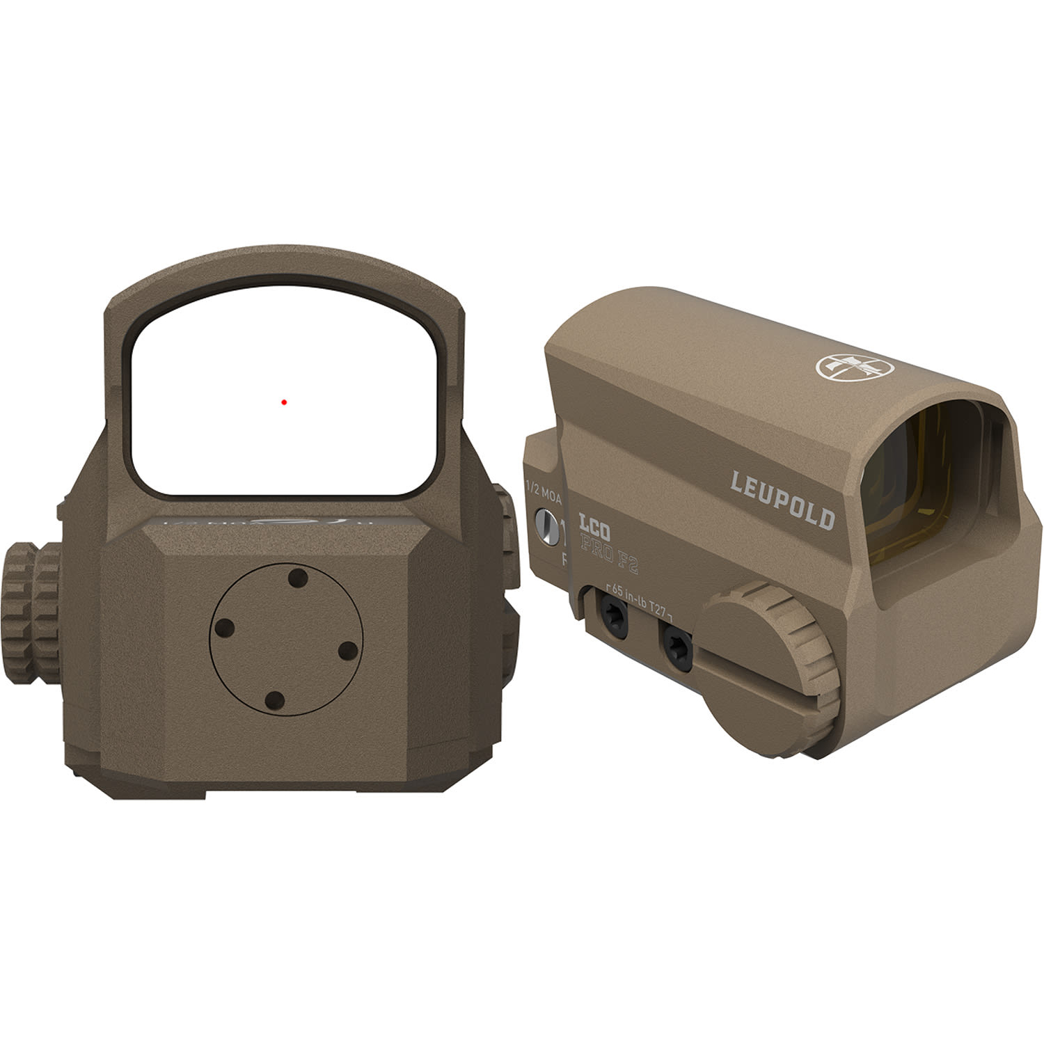 Leupold Lco Pro F2 Circle Dot Red Dot Sight - Fde