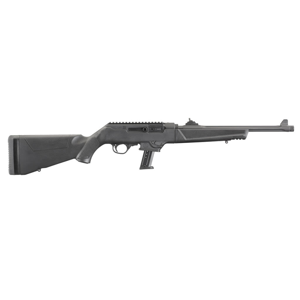 Ruger Pc Carbine 9MM Luger 10+1 16.12 Black Fluted Threaded Barrel