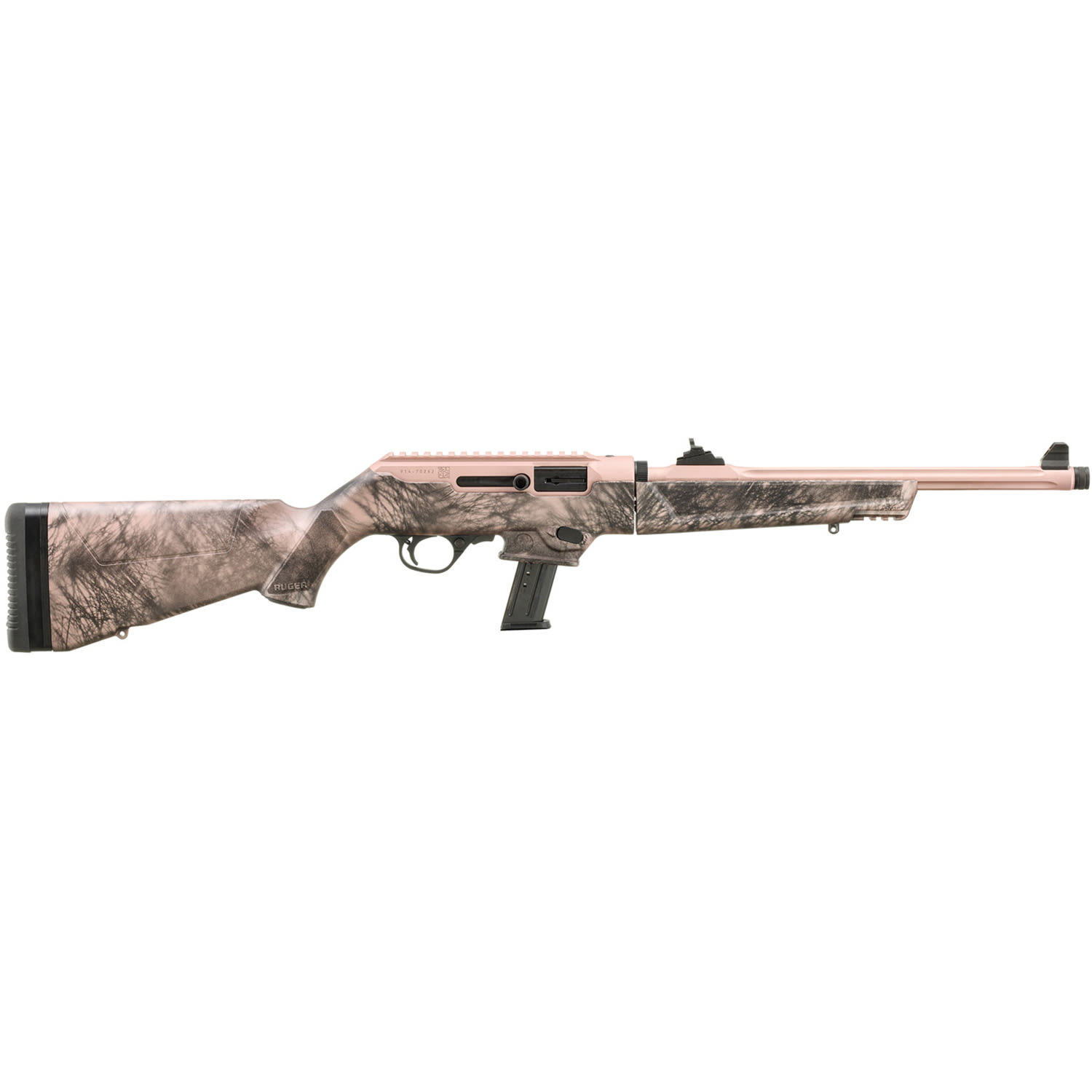 Ruger Pc Carbine 9MM 17+1 Rose Gold Cerakote