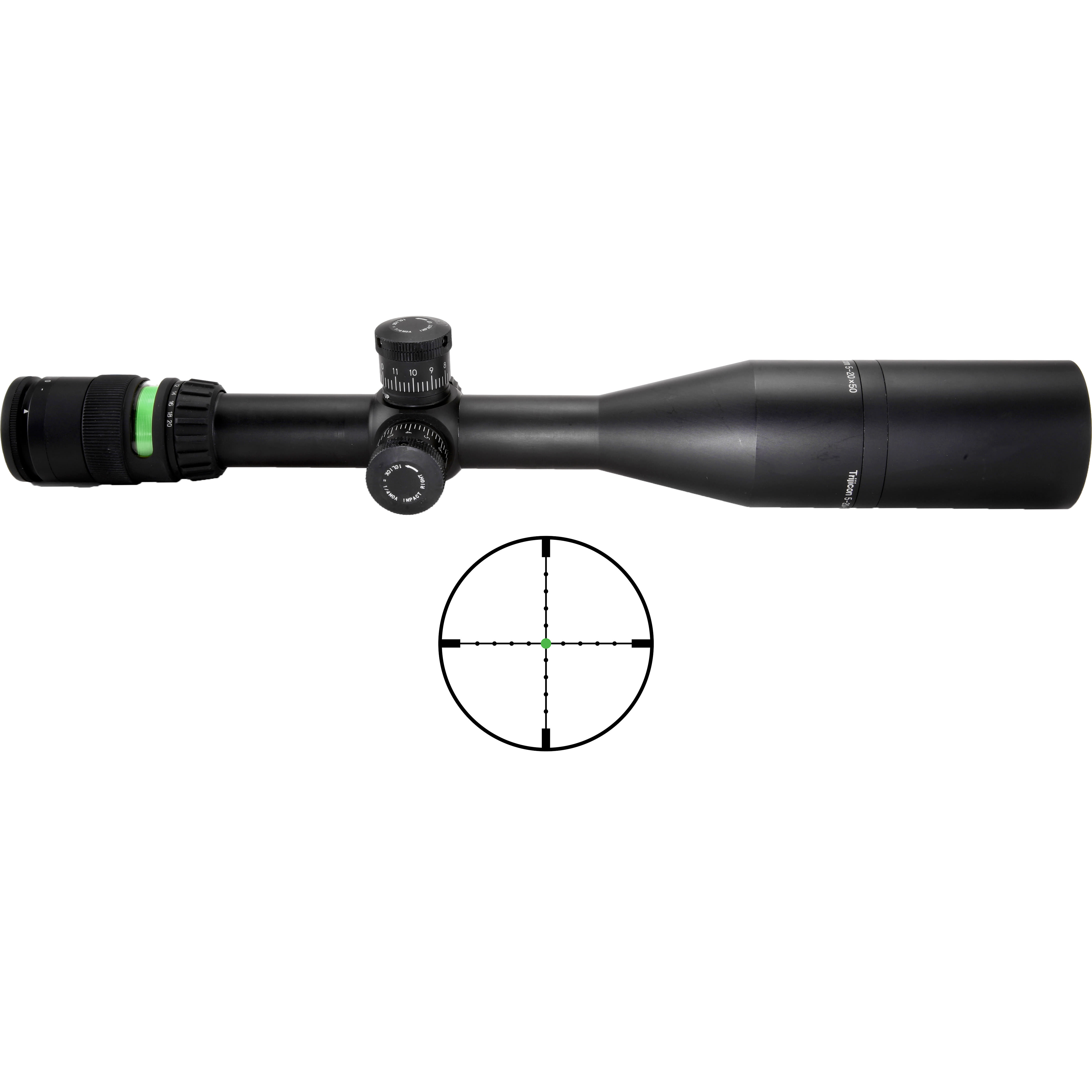 Trijicon Accupoint 5-20X50 30MM Rifle Scope With Illuminated Mil-dot Reticle