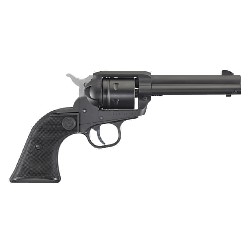 Ruger Wrangler 22LR 6RD 4.62 Black Cerakote Revolver