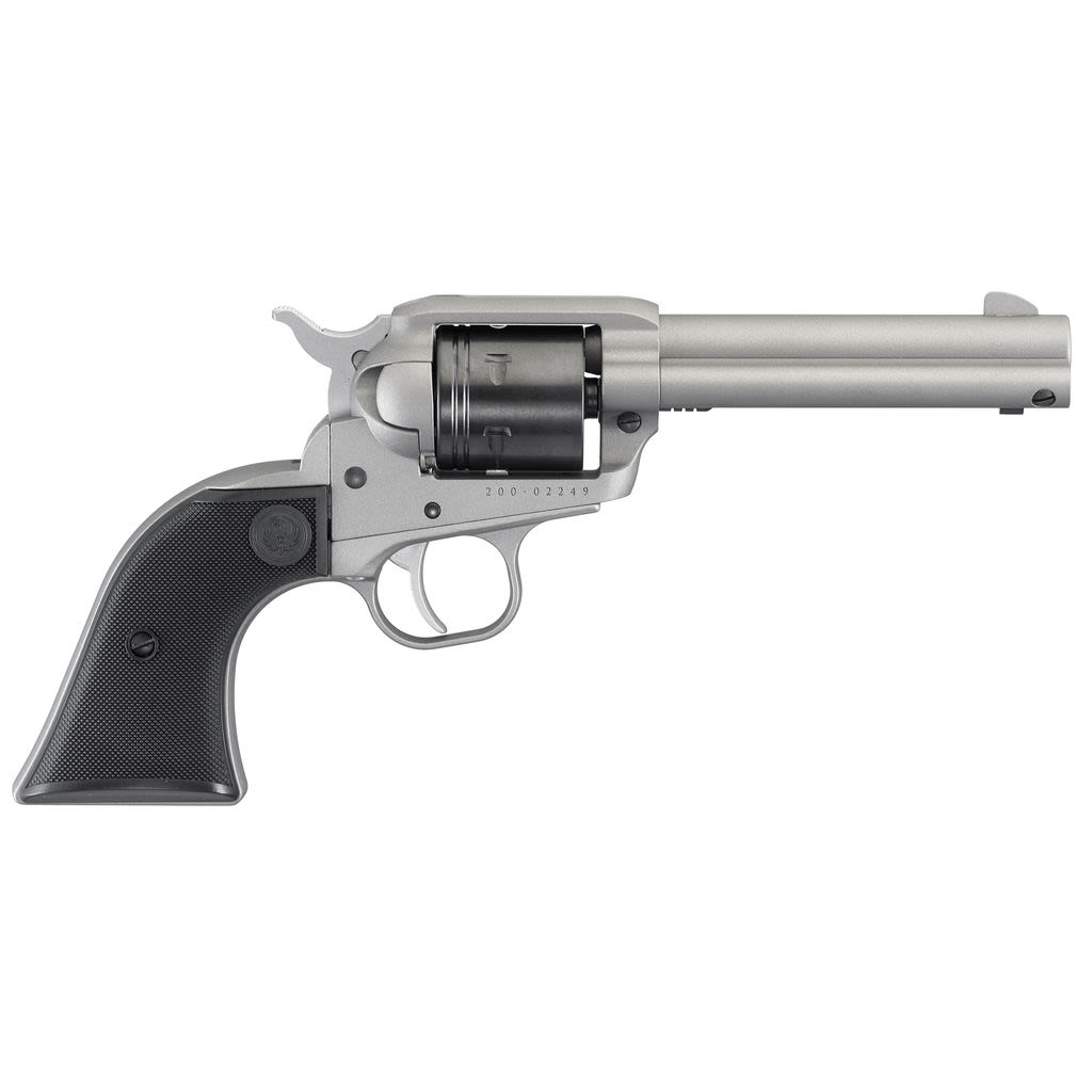 Ruger Wrangler 22LR 4.62 6RD Silver Cerakote Revolver