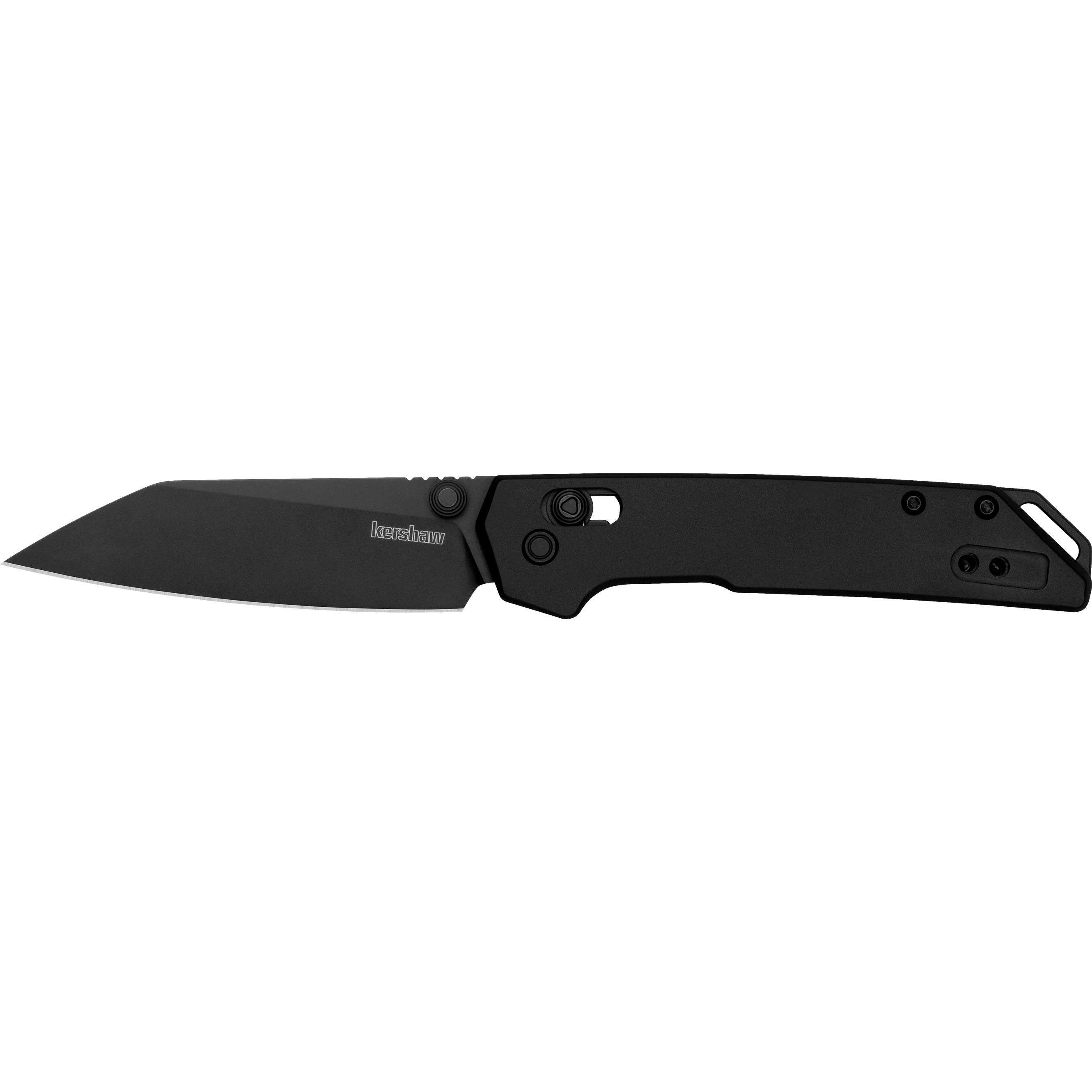 Kershaw Mini Iridium Folding Knife 3 Reverse Tanto Black