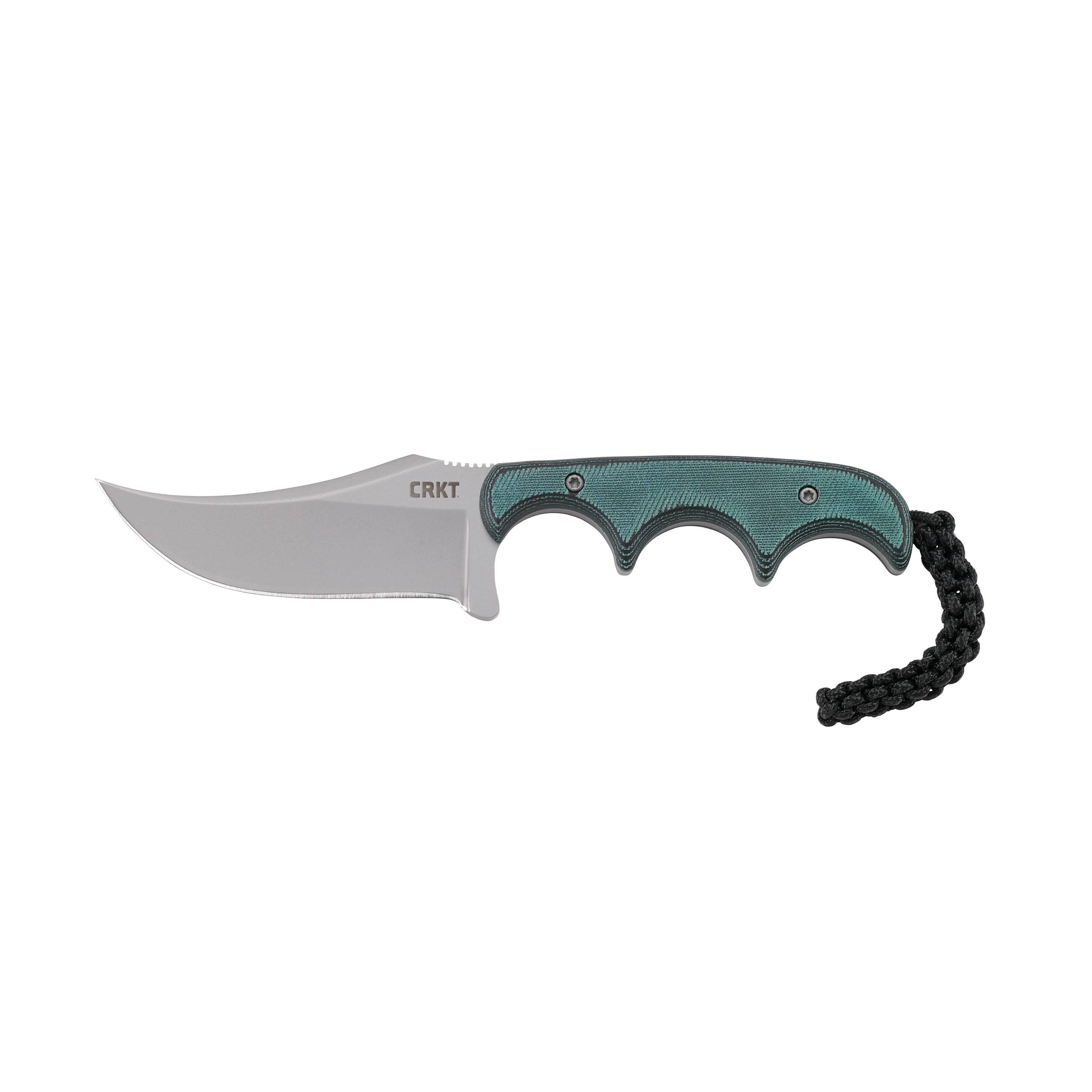 Crkt Minimalist Persian 2.76 Fixed Blade Knife Green