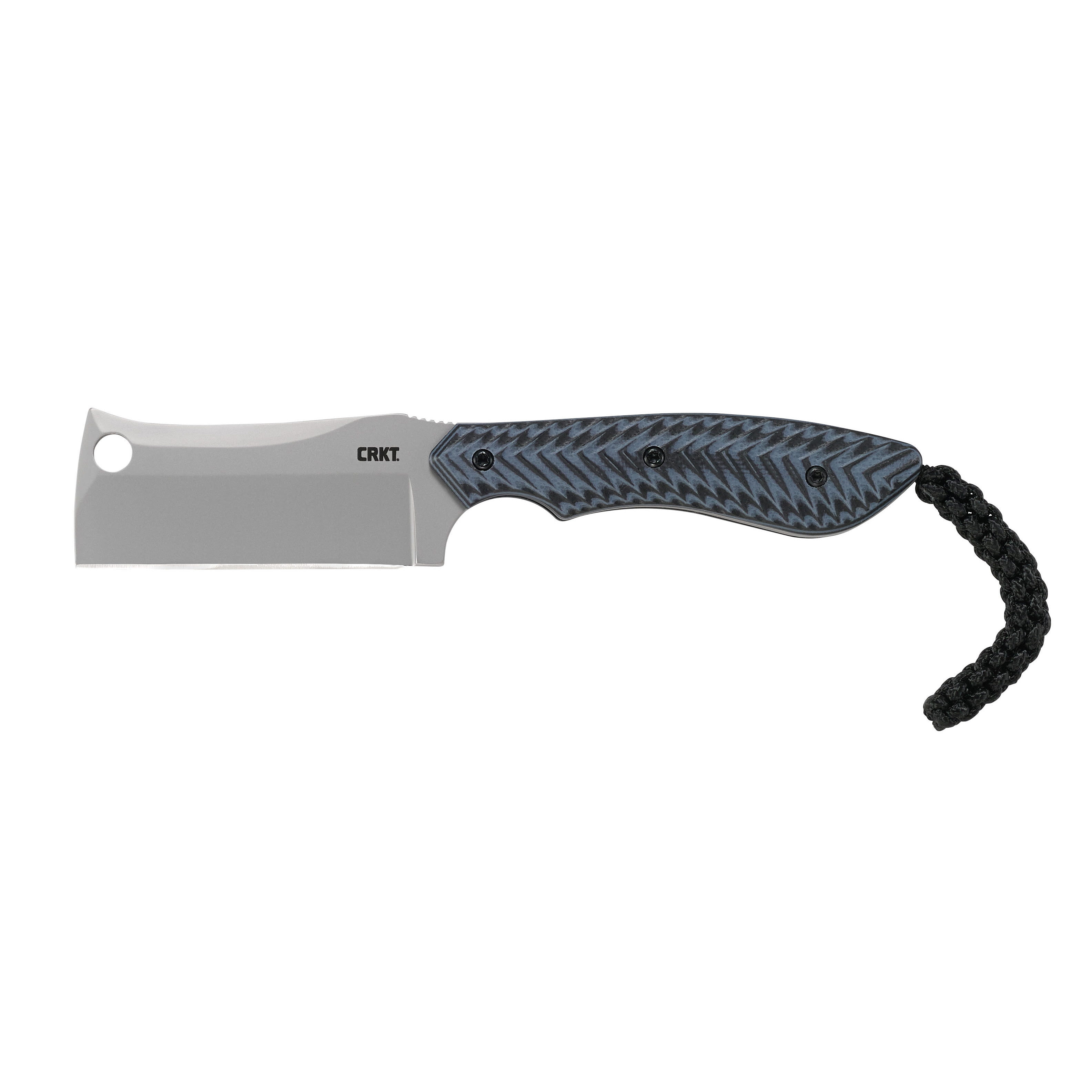Crkt S.p.e.c. Cleaver 2.44 Fixed Blade Knife - Gray/black