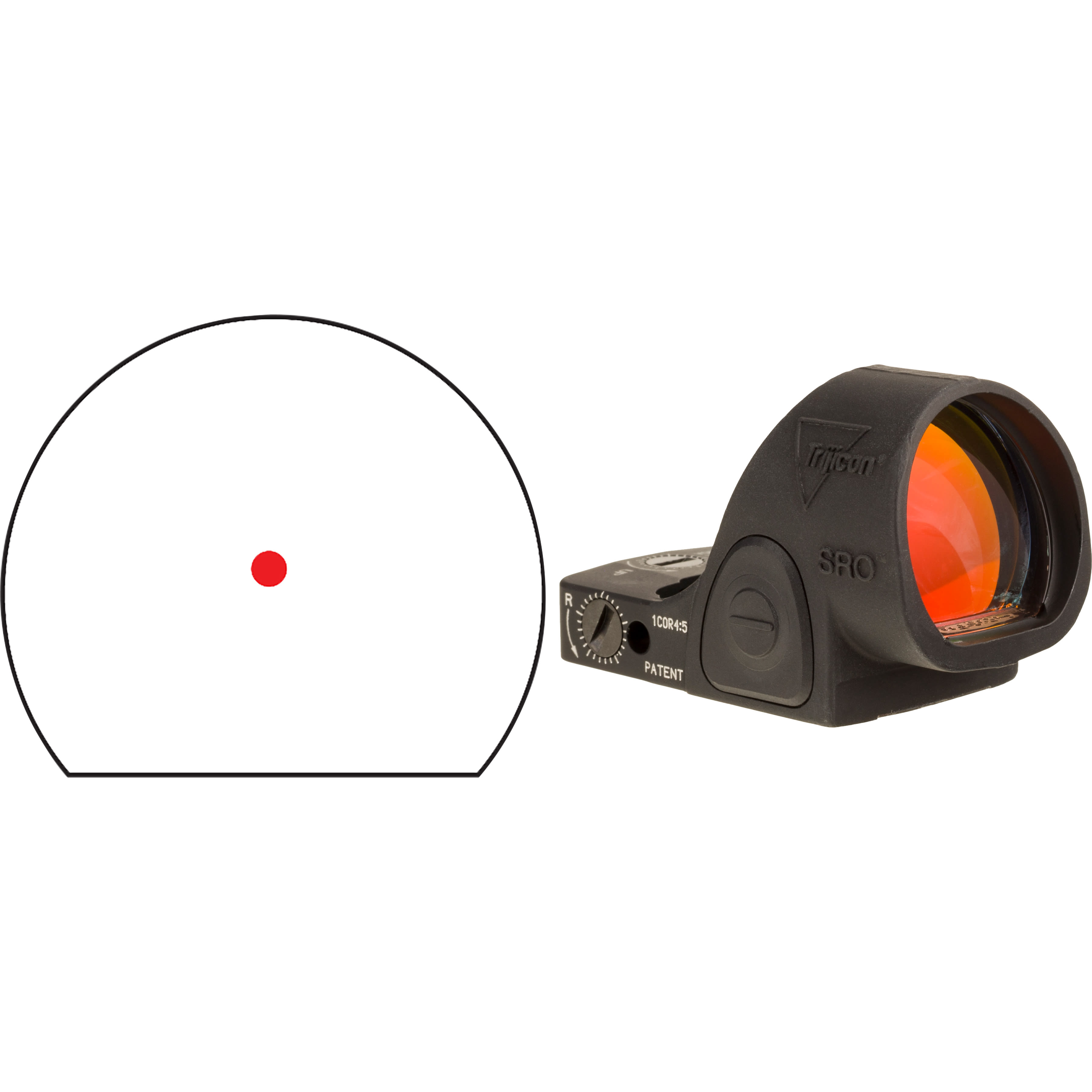 Trijicon Sro Sight Adjustable Led 5.0 Moa Red Dot