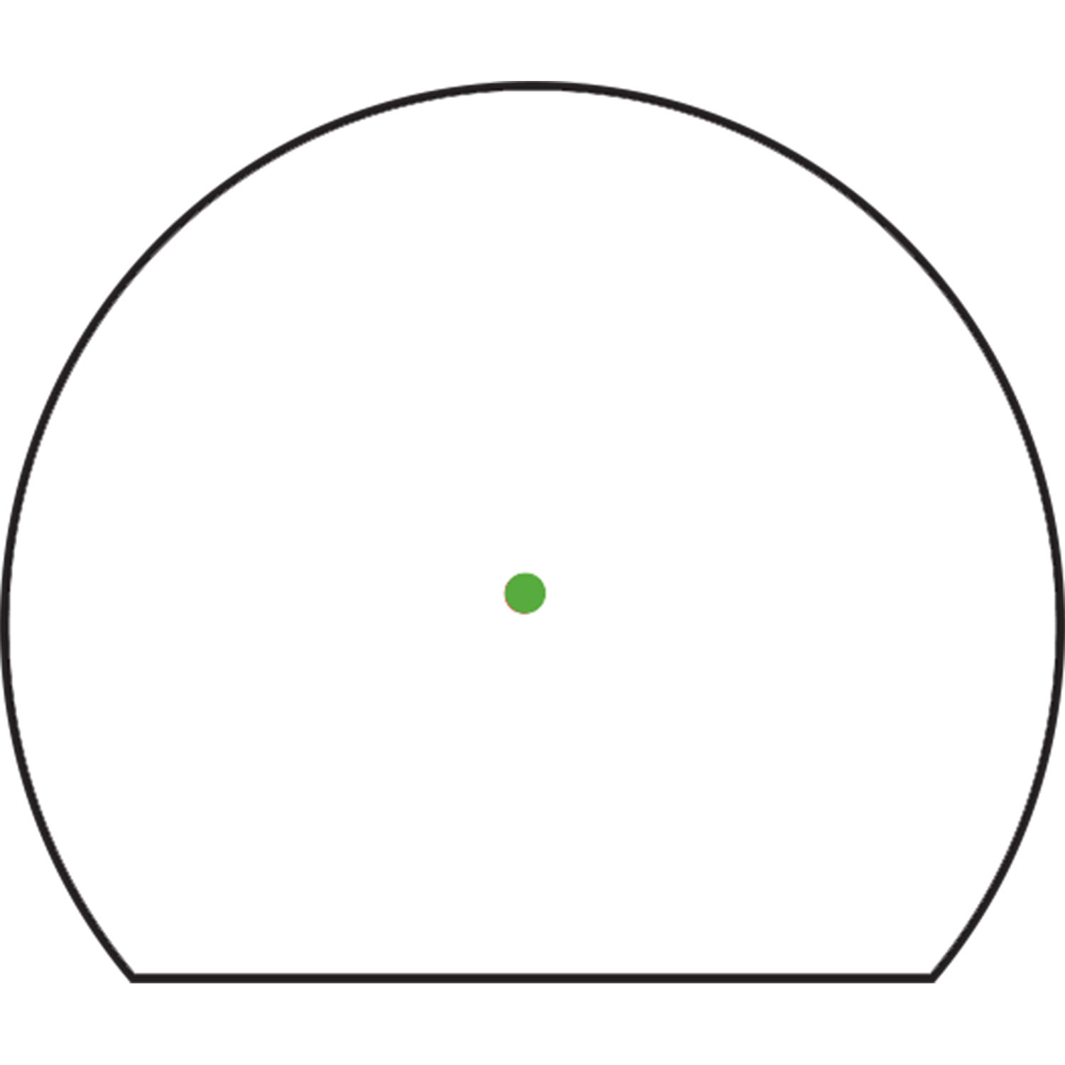 Trijicon Sro 2.5 Moa Green Dot Reflex Sight Black - Image 3